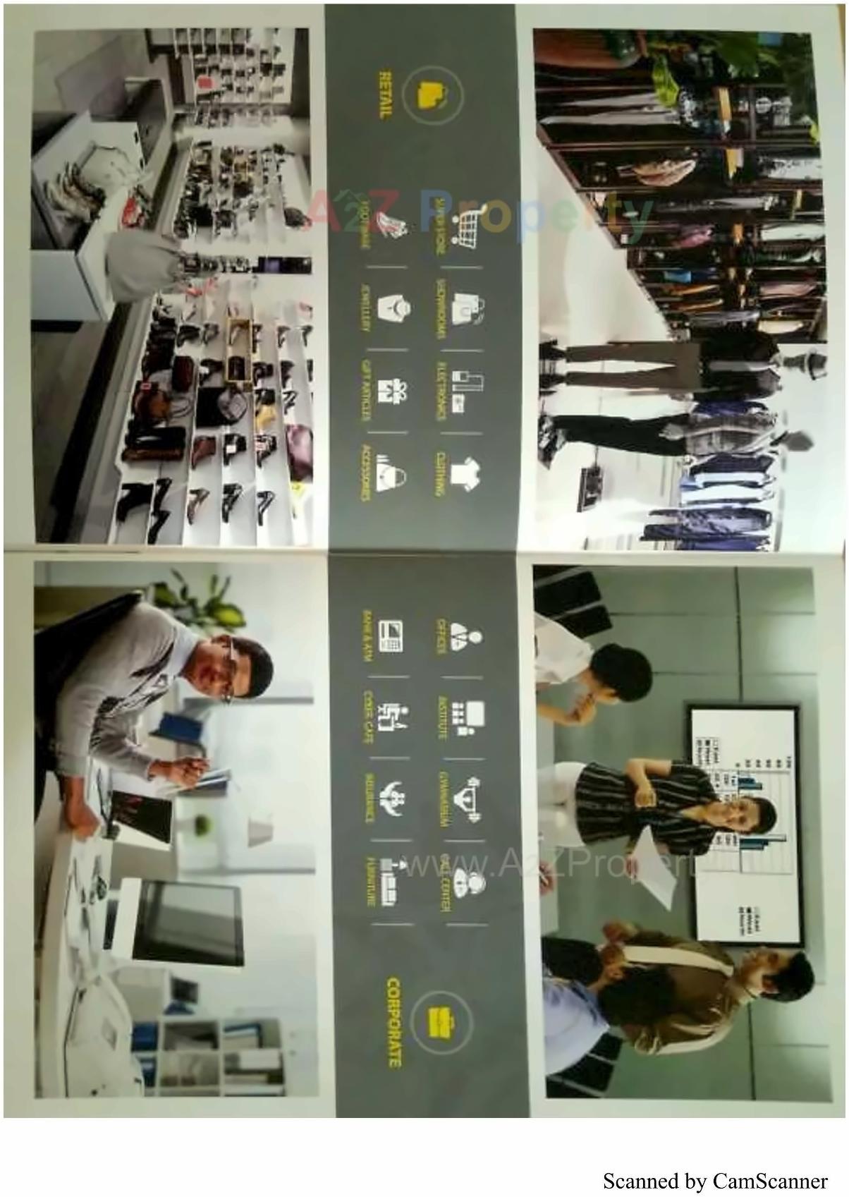 Layout of real estate project Shalin Centrum located at Gandhinagar, Gandhinagar, Gujarat