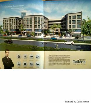 Elevation of real estate project Shalin Galleria located at Vavol, Gandhinagar, Gujarat