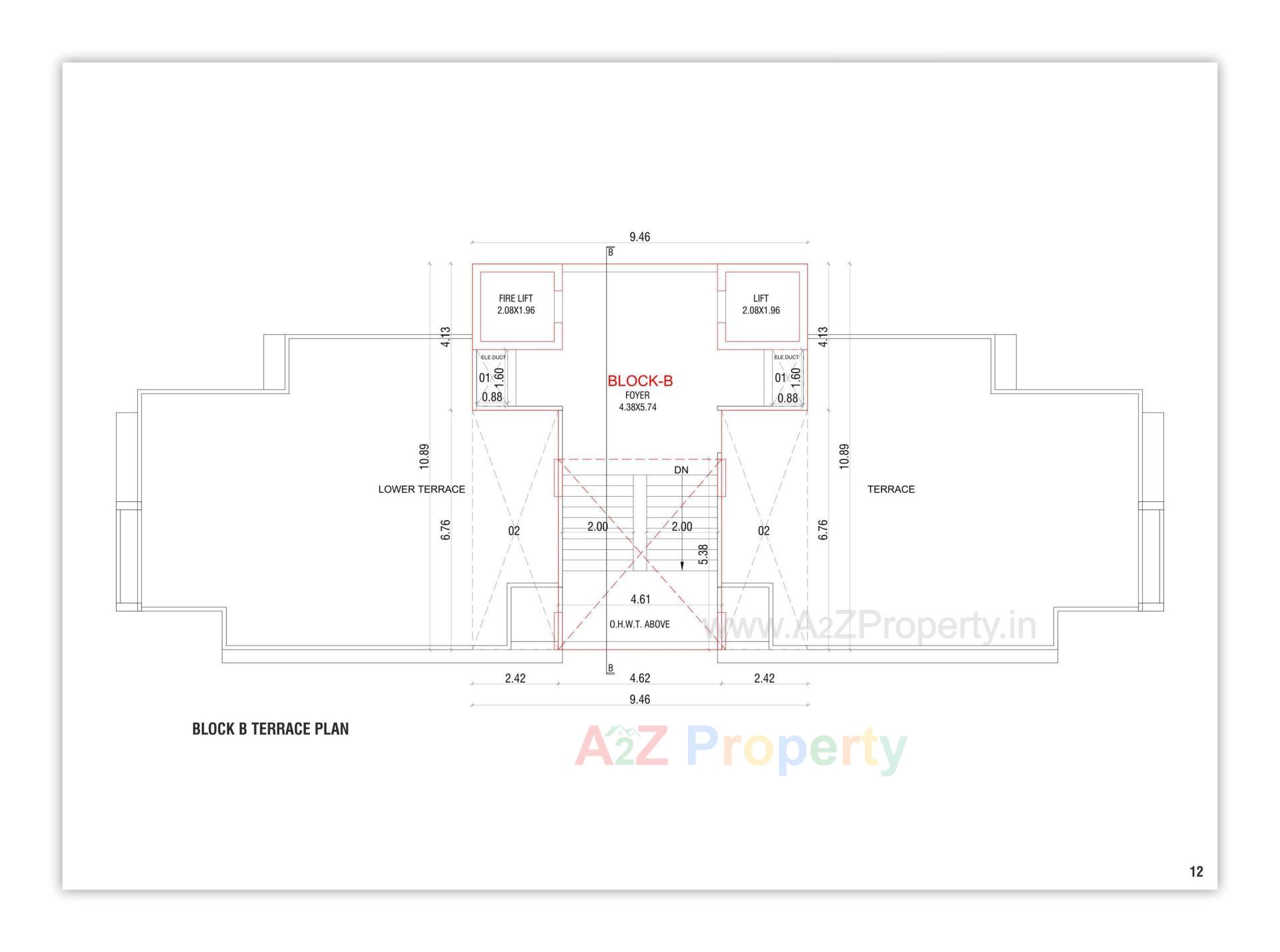  of real estate project Shanti Parisar located at Uvarsad, Gandhinagar, Gujarat