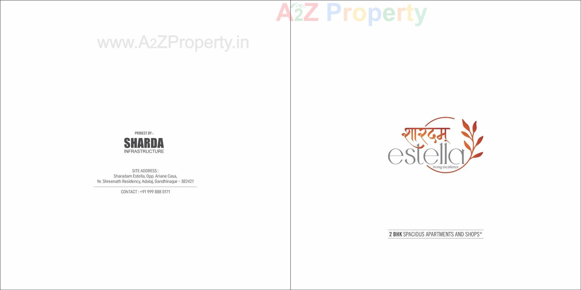  of real estate project Sharadam Estella located at Adalaj, Gandhinagar, Gujarat