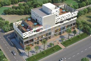 Elevation of real estate project Sharan Business located at Gandhinagar, Gandhinagar, Gujarat