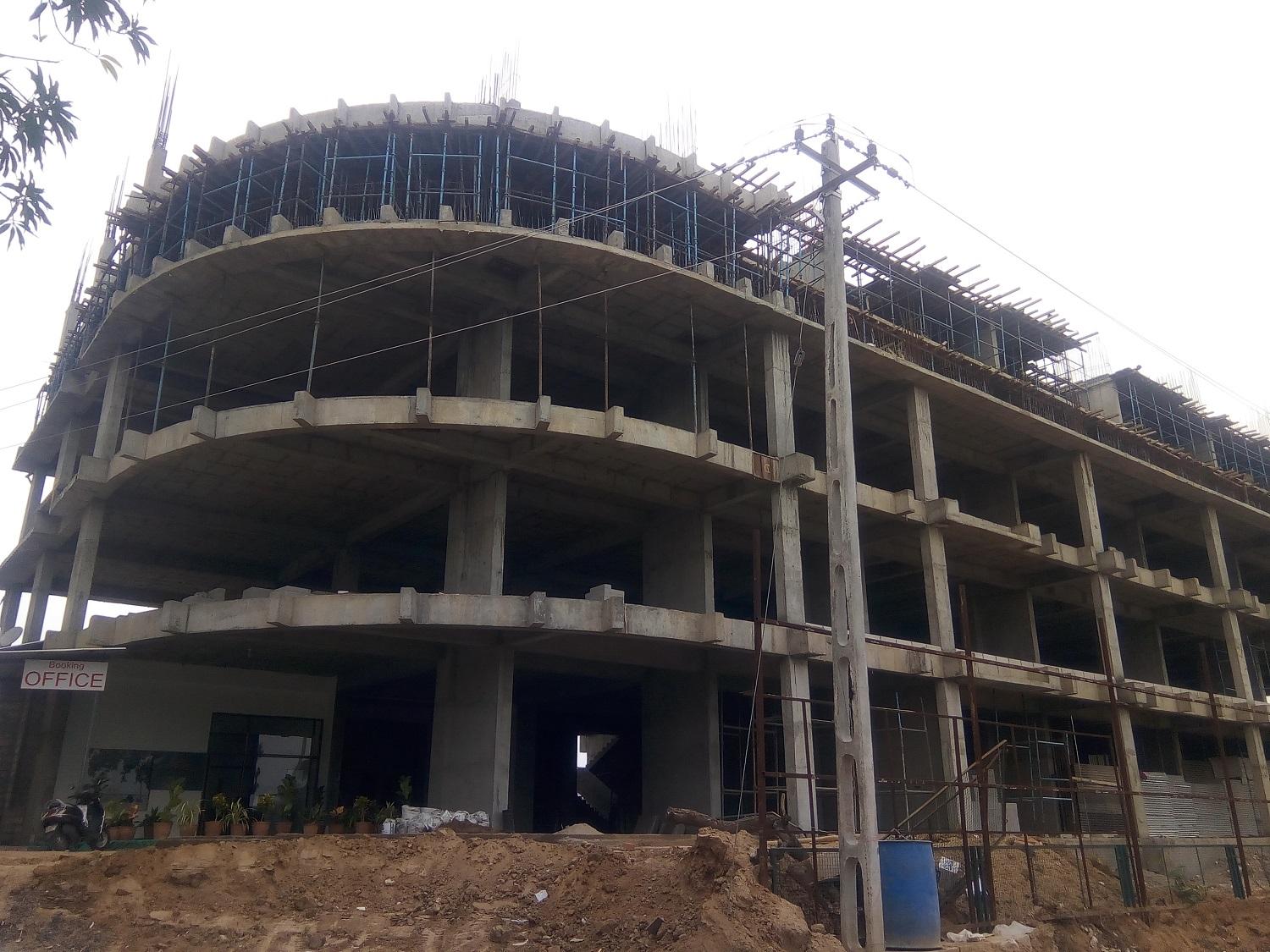 170176_const of real estate project Sharan Circle Hub located at Chandkheda, Gandhinagar, Gujarat