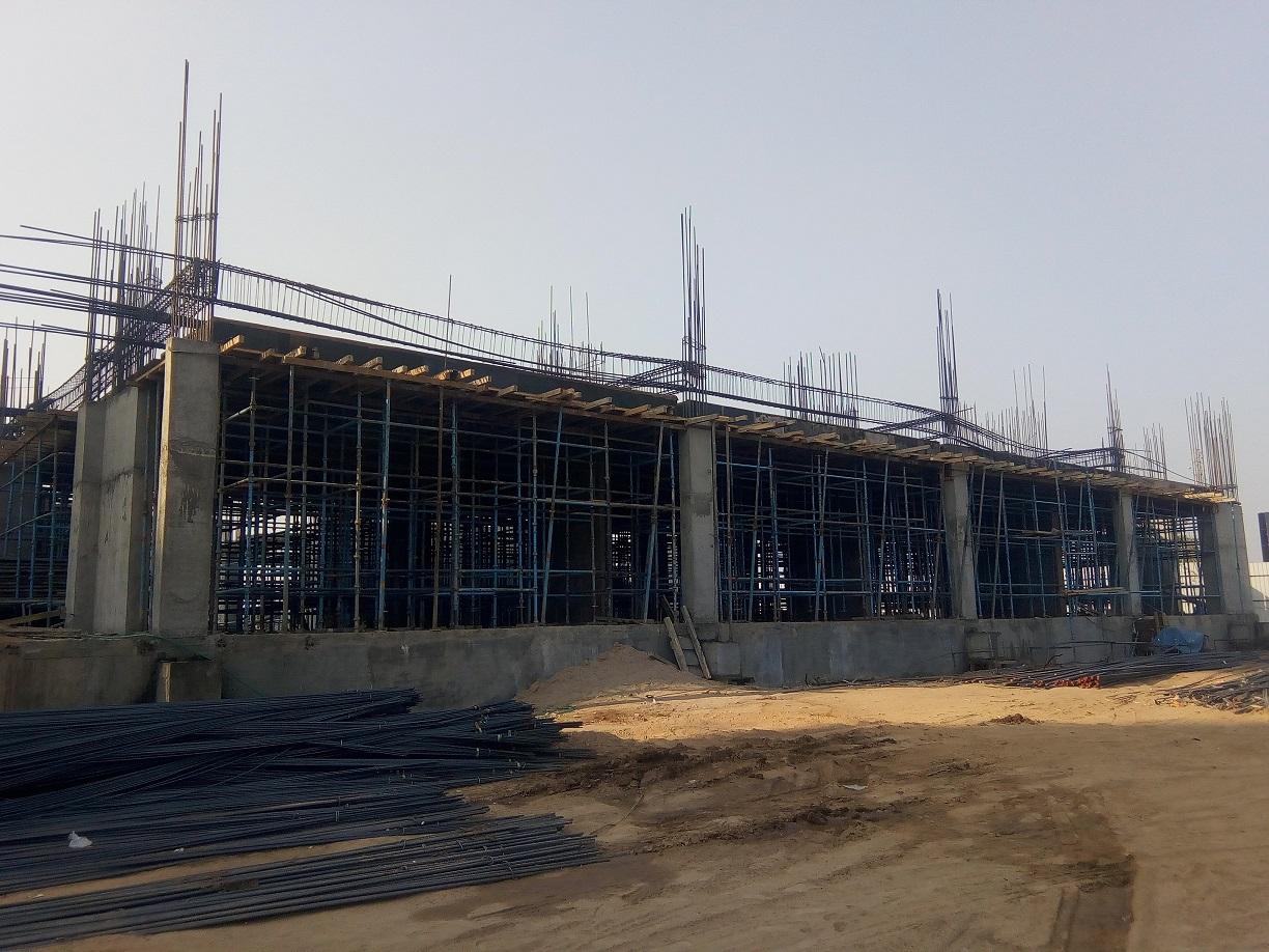 90301_const of real estate project Sharan Circle Hub located at Chandkheda, Gandhinagar, Gujarat