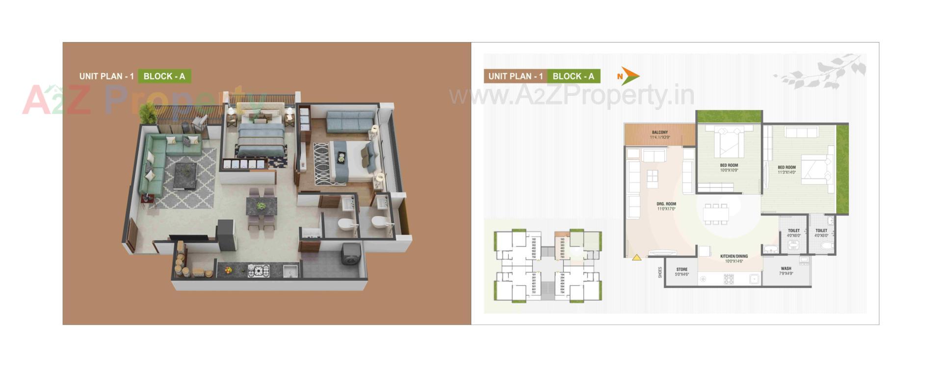 Layout of real estate project Sharnam located at Gandhinagar, Gandhinagar, Gujarat