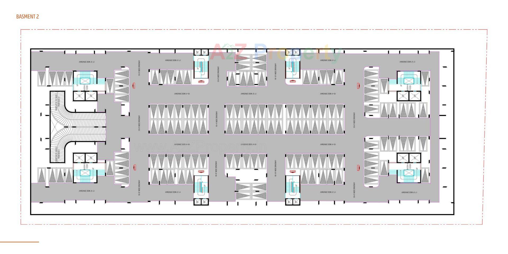 Layout of real estate project Sharnam Aayan located at Adalaj, Gandhinagar, Gujarat