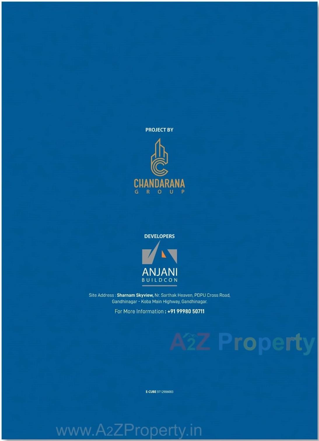  of real estate project Sharnam Sky View located at Kudasan, Gandhinagar, Gujarat