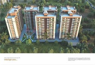 Elevation of real estate project Sharnam Sky View located at Kudasan, Gandhinagar, Gujarat