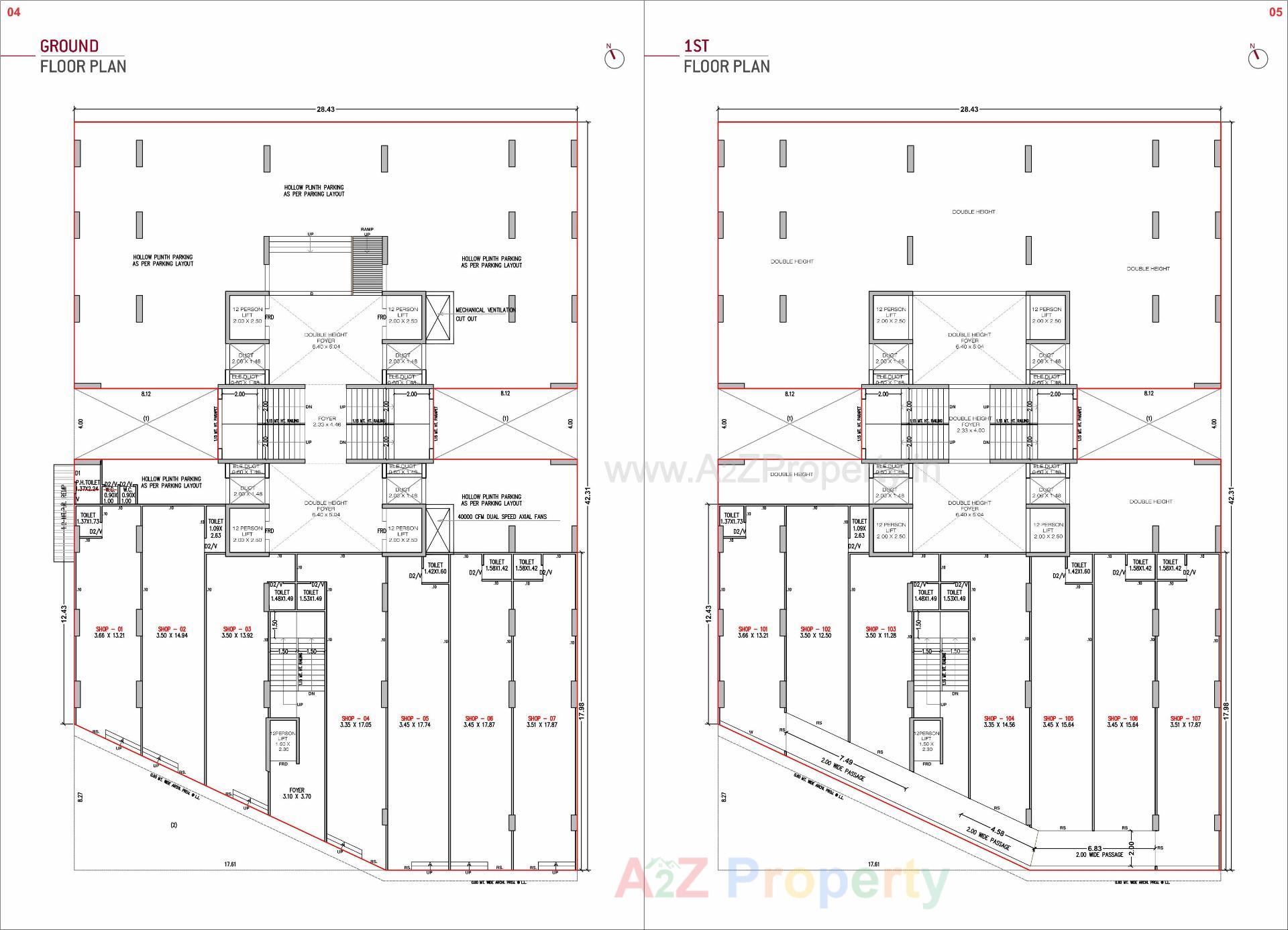  of real estate project Shashwat Evana located at Khoraj, Gandhinagar, Gujarat