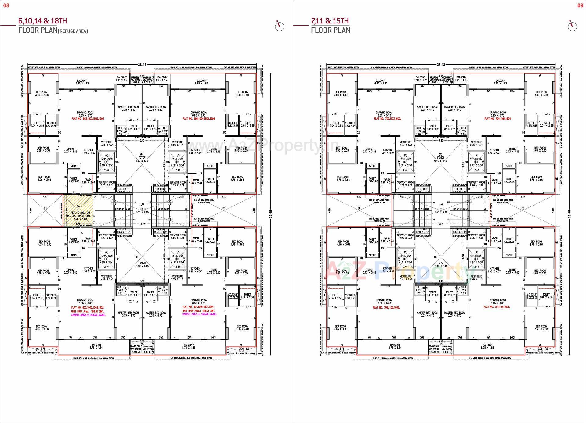 Layout of real estate project Shashwat Evana located at Khoraj, Gandhinagar, Gujarat