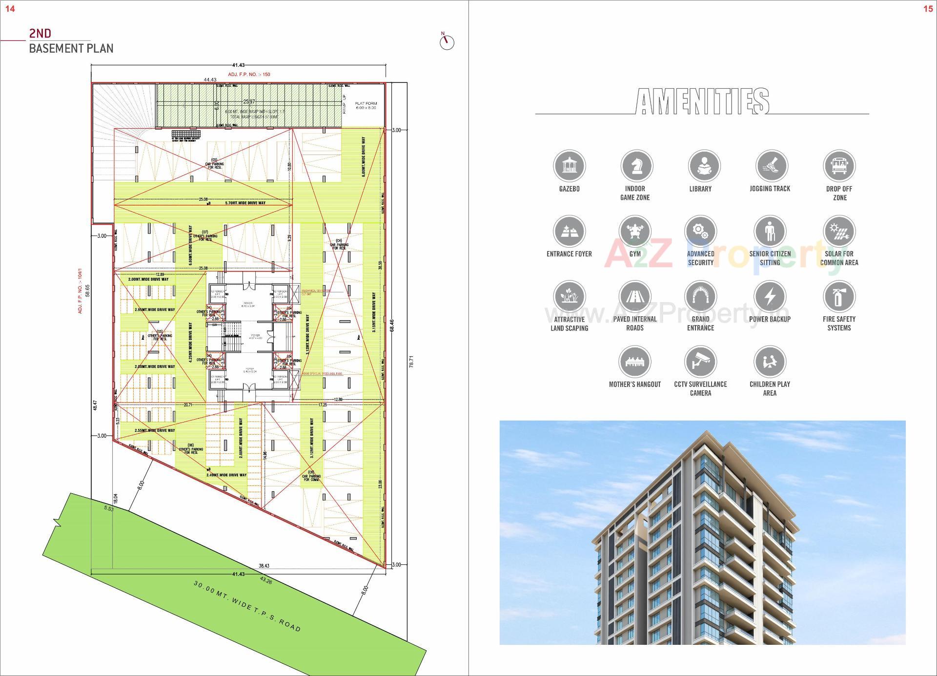  of real estate project Shashwat Evana located at Khoraj, Gandhinagar, Gujarat