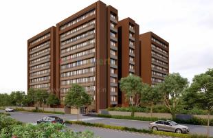 Elevation of real estate project Shikhar 30 located at Koteshwar, Gandhinagar, Gujarat
