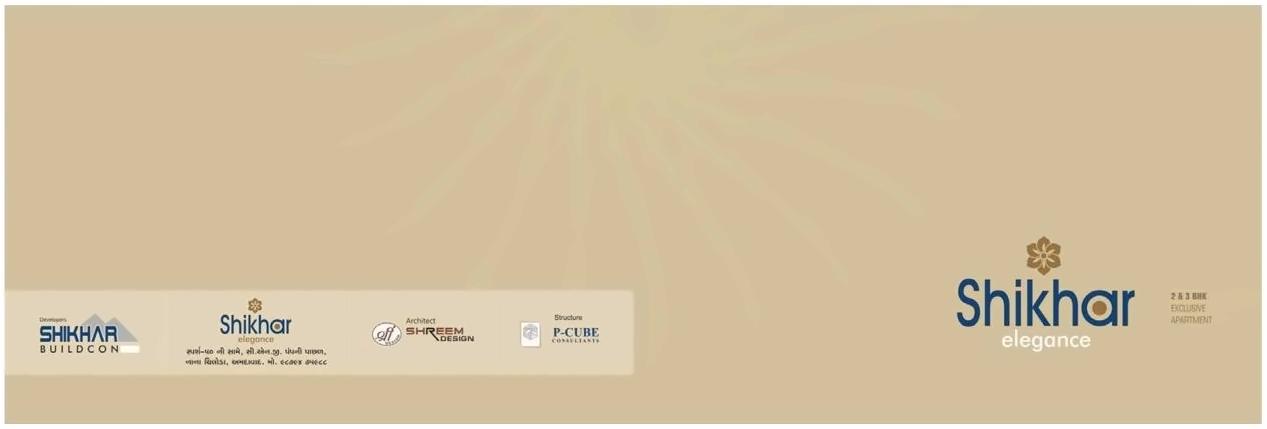  of real estate project Shikhar Elegance located at Chiloda, Gandhinagar, Gujarat