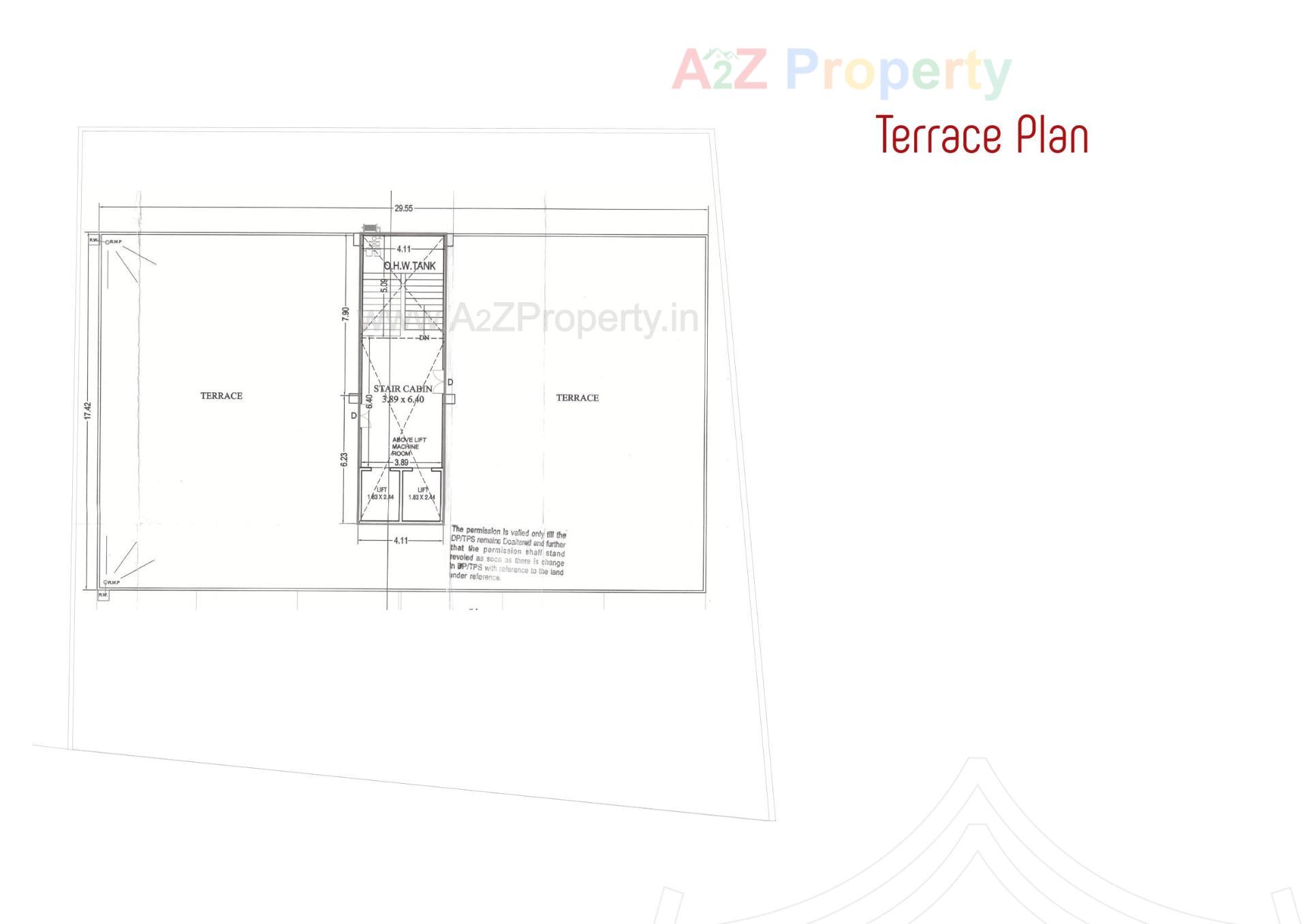 Layout of real estate project Shikshapatri Business Hub located at Sargasan, Gandhinagar, Gujarat