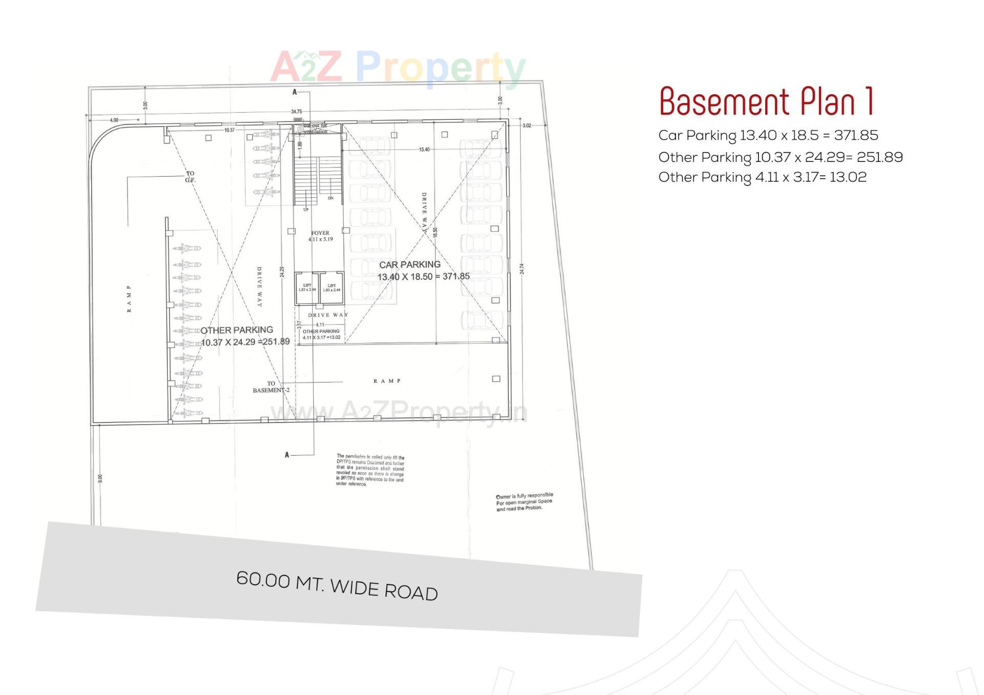 Layout of real estate project Shikshapatri Business Hub located at Sargasan, Gandhinagar, Gujarat