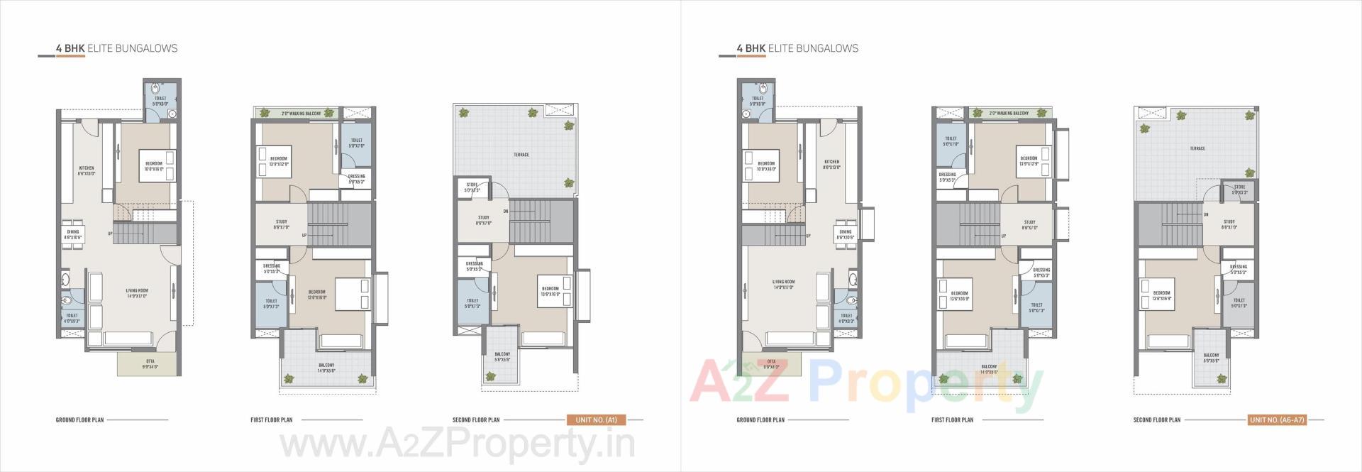 Layout of real estate project Shikshapatri Sanidhya Bunglows located at Vavol, Gandhinagar, Gujarat