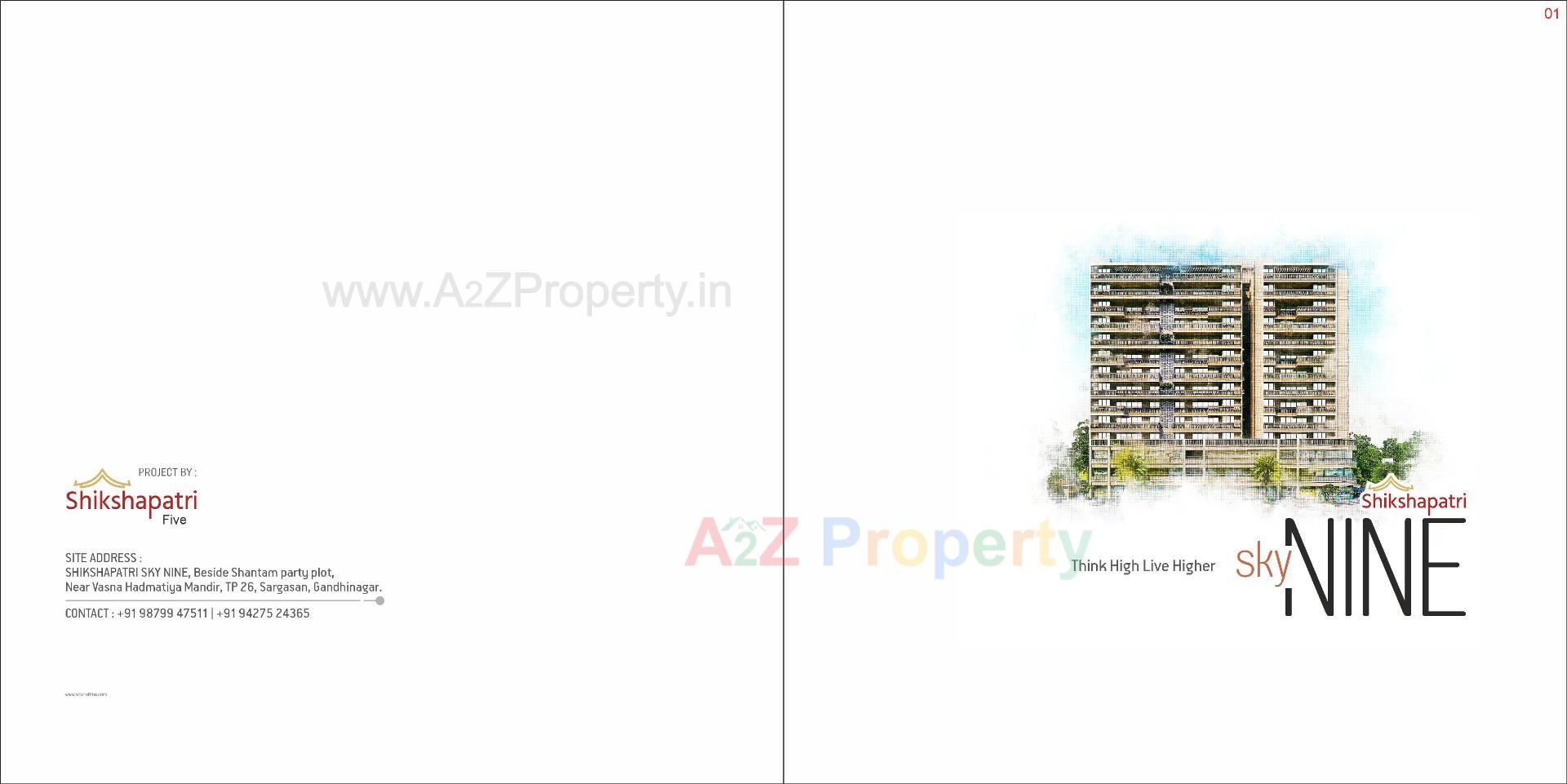  of real estate project Shikshapatri Sky Nine located at Gandhinagar, Gandhinagar, Gujarat