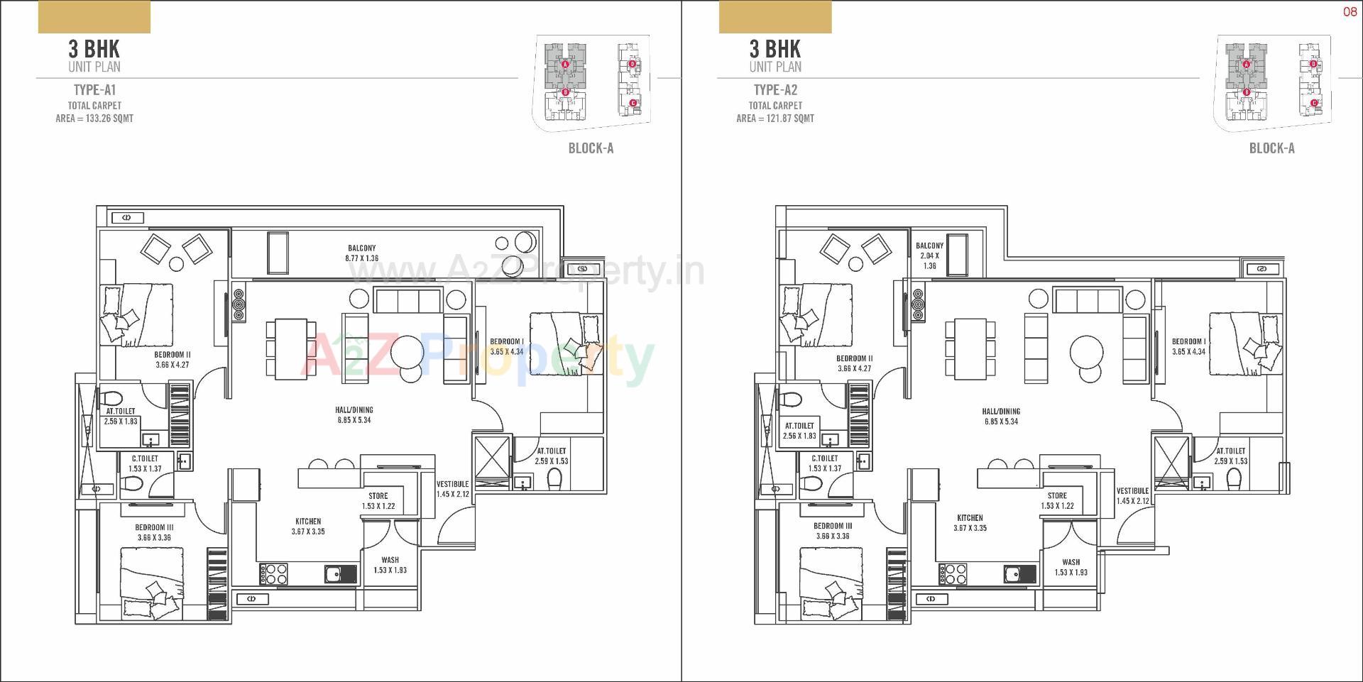 Layout of real estate project Shikshapatri Sky Nine located at Gandhinagar, Gandhinagar, Gujarat
