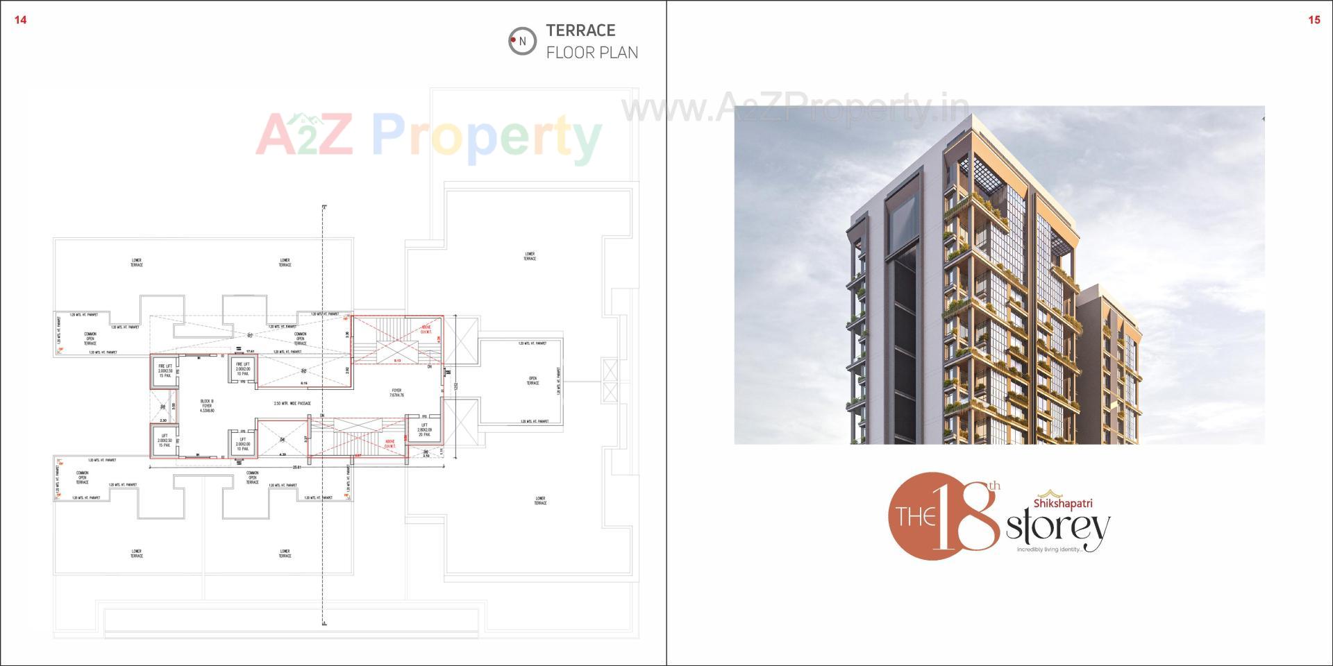  of real estate project Shikshapatri The 18th Storey located at Gandhinagar, Gandhinagar, Gujarat