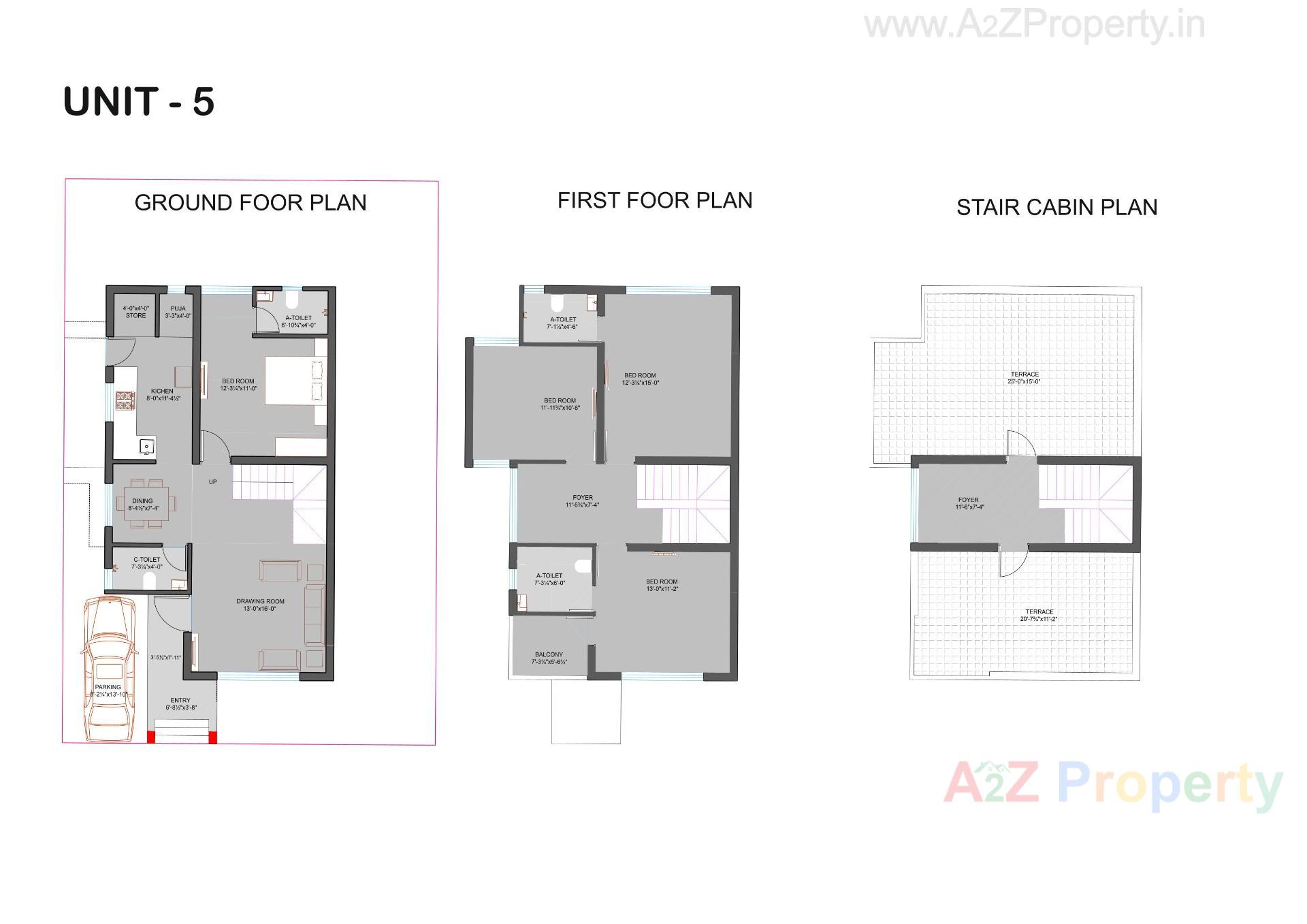 Layout of real estate project Shilp Bungalows located at Kalol, Gandhinagar, Gujarat