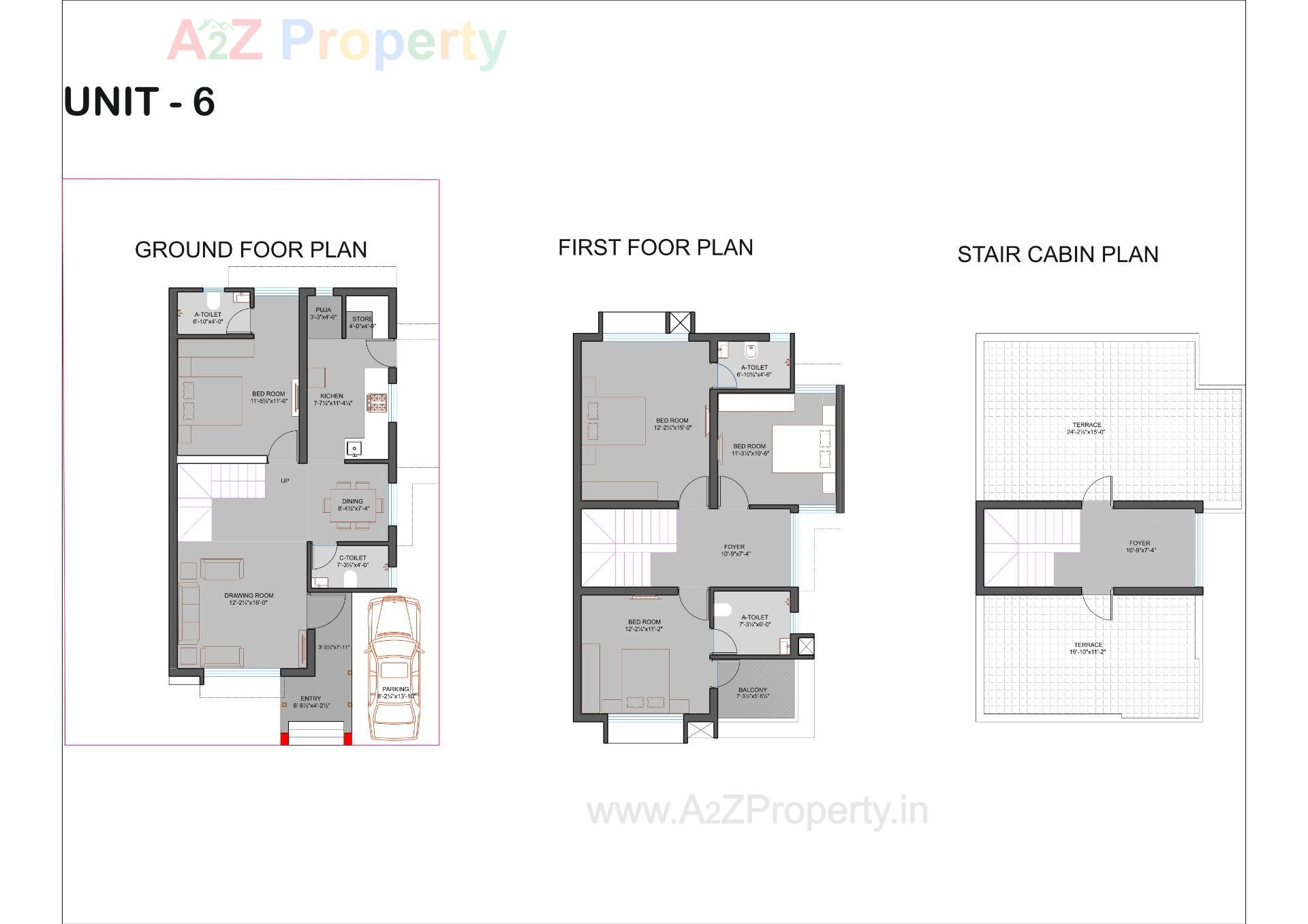 Layout of real estate project Shilp Bungalows located at Kalol, Gandhinagar, Gujarat