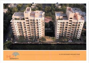 Elevation of real estate project Shilp Serenity located at Sargasan, Gandhinagar, Gujarat