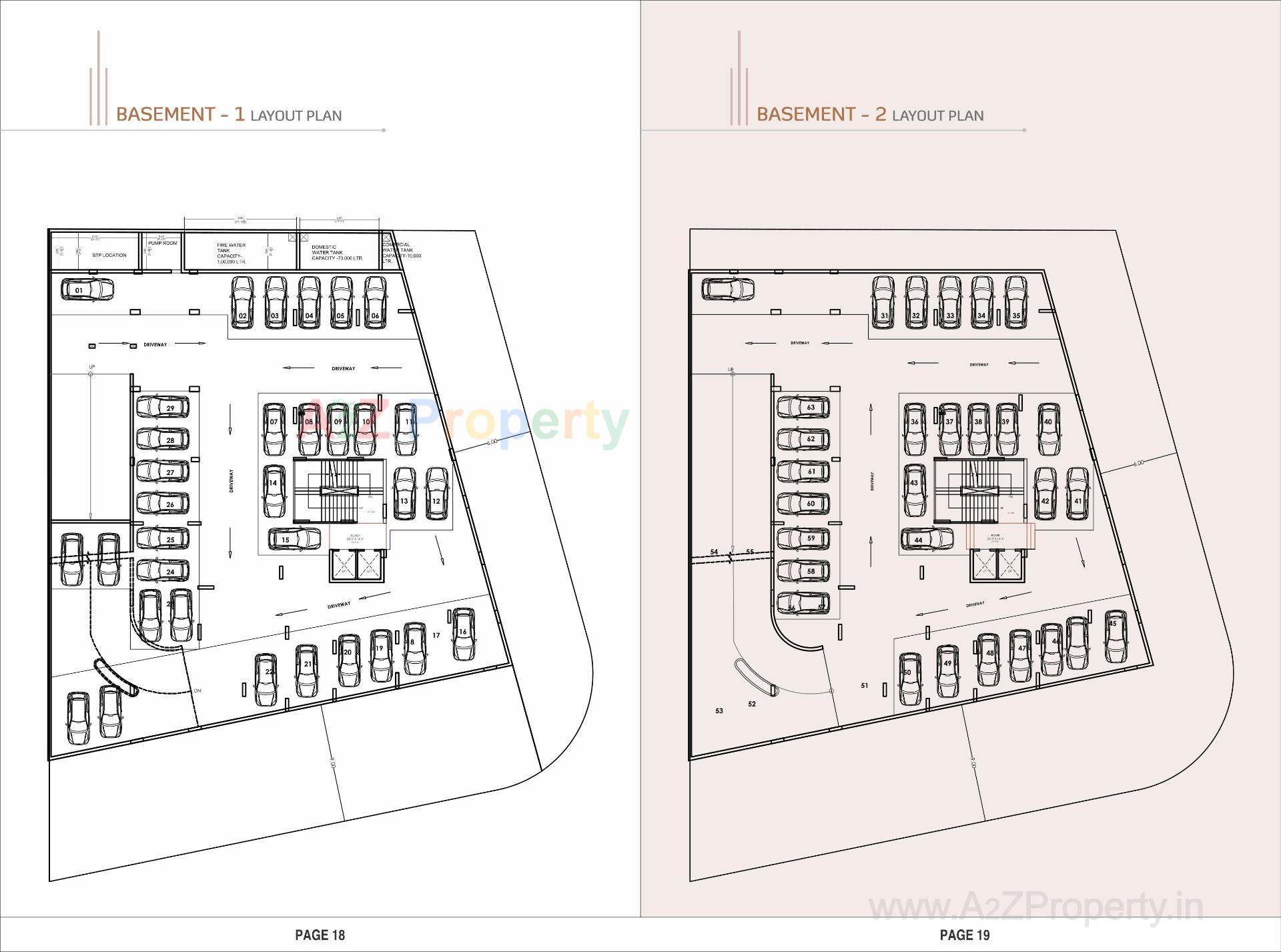 Layout of real estate project Shiv Kabir Heights located at Kudasan, Gandhinagar, Gujarat
