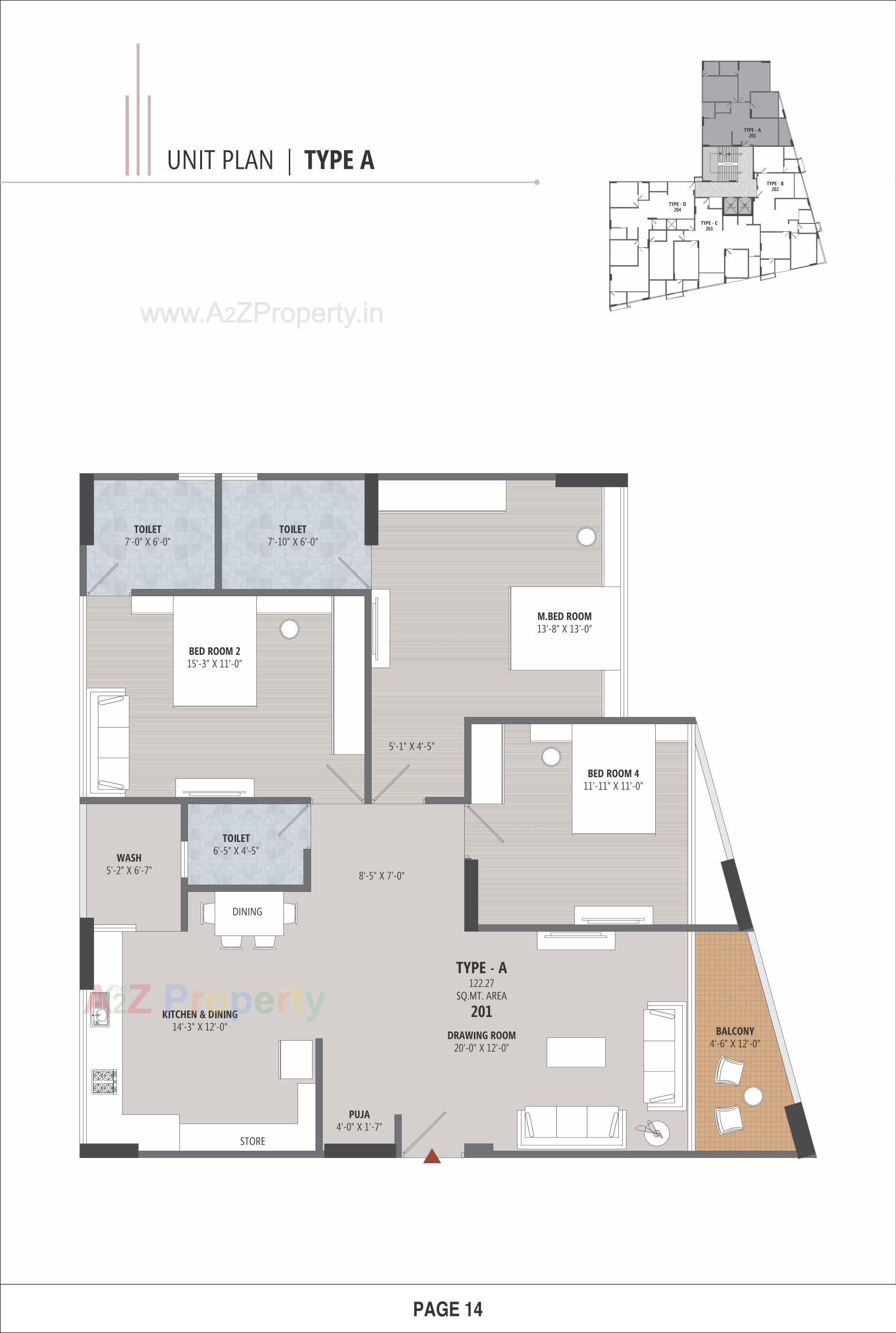 Layout of real estate project Shiv Kabir Heights located at Kudasan, Gandhinagar, Gujarat