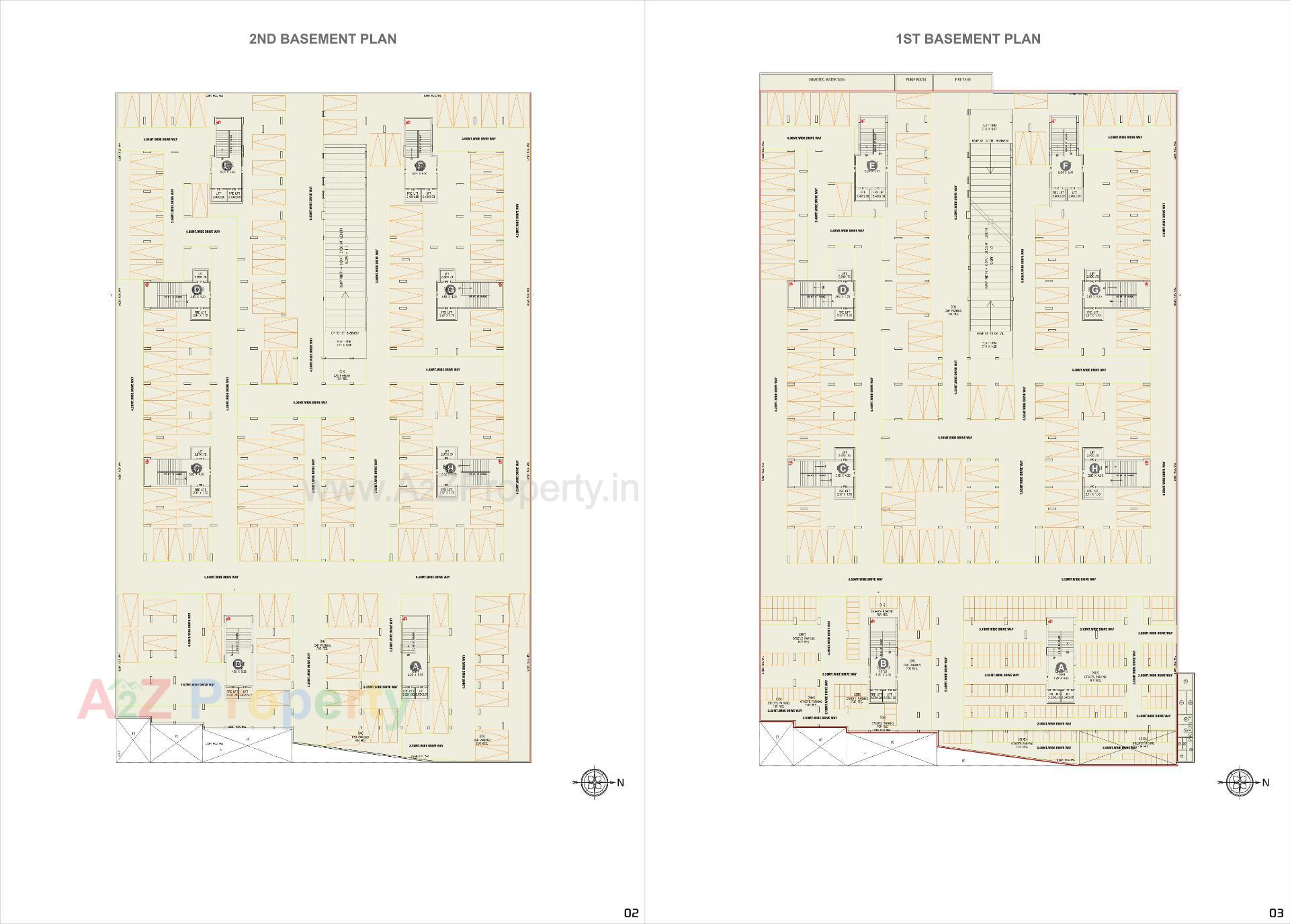 Layout of real estate project Shiv Orchid located at Adalaj, Gandhinagar, Gujarat