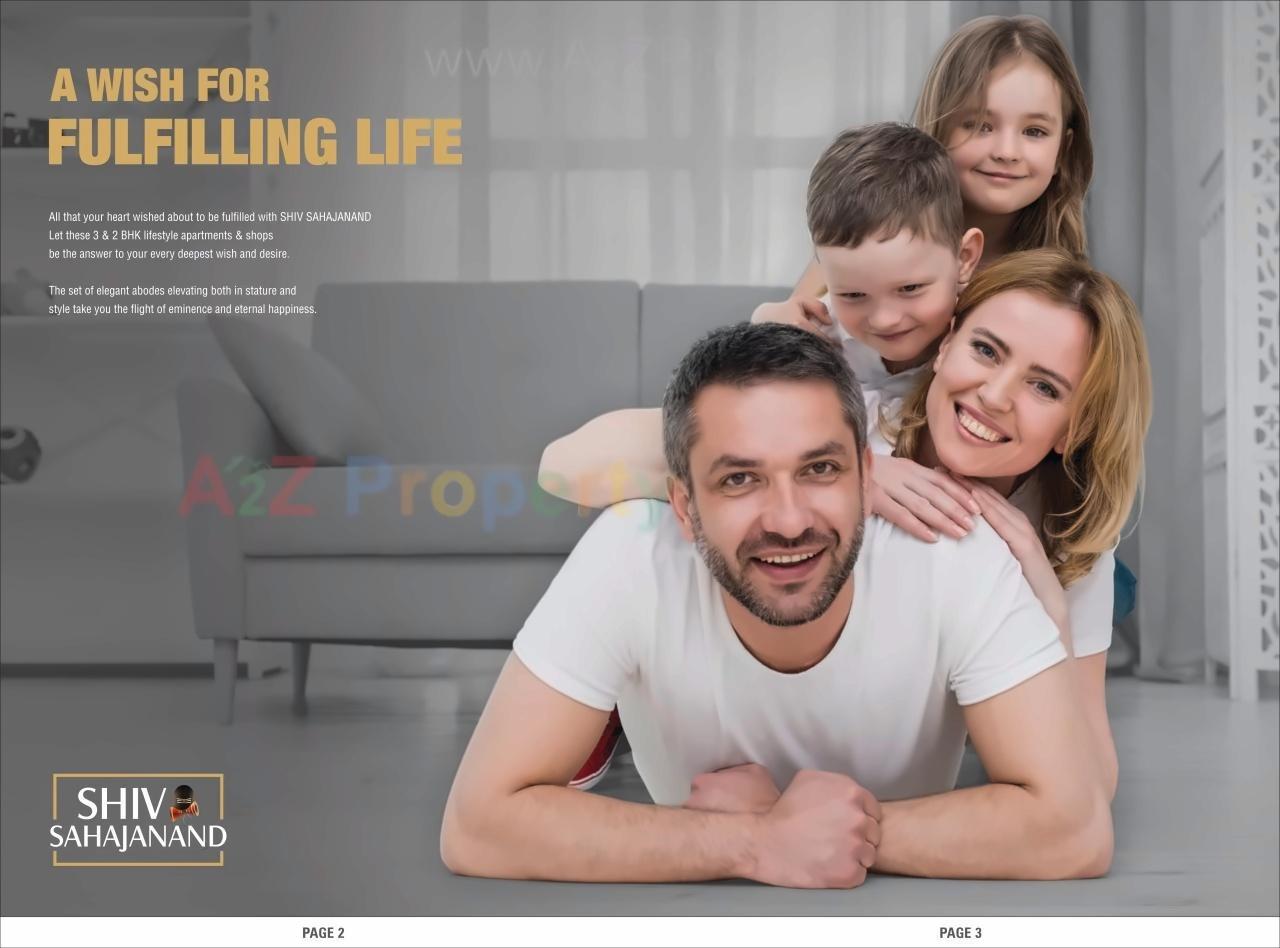  of real estate project Shiv Sahajanand located at Sargasan, Gandhinagar, Gujarat