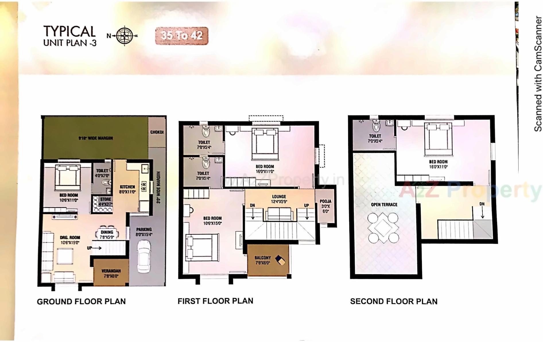 Layout of real estate project Shivalay Bunglows located at Dahegam, Gandhinagar, Gujarat