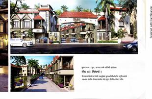 Elevation of real estate project Shivalay Bunglows located at Dahegam, Gandhinagar, Gujarat