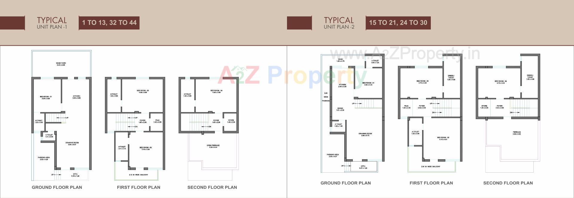 Layout of real estate project Shivalay Gold located at Dehgam, Gandhinagar, Gujarat