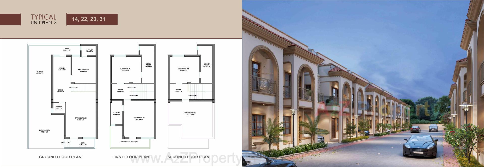  of real estate project Shivalay Gold located at Dehgam, Gandhinagar, Gujarat