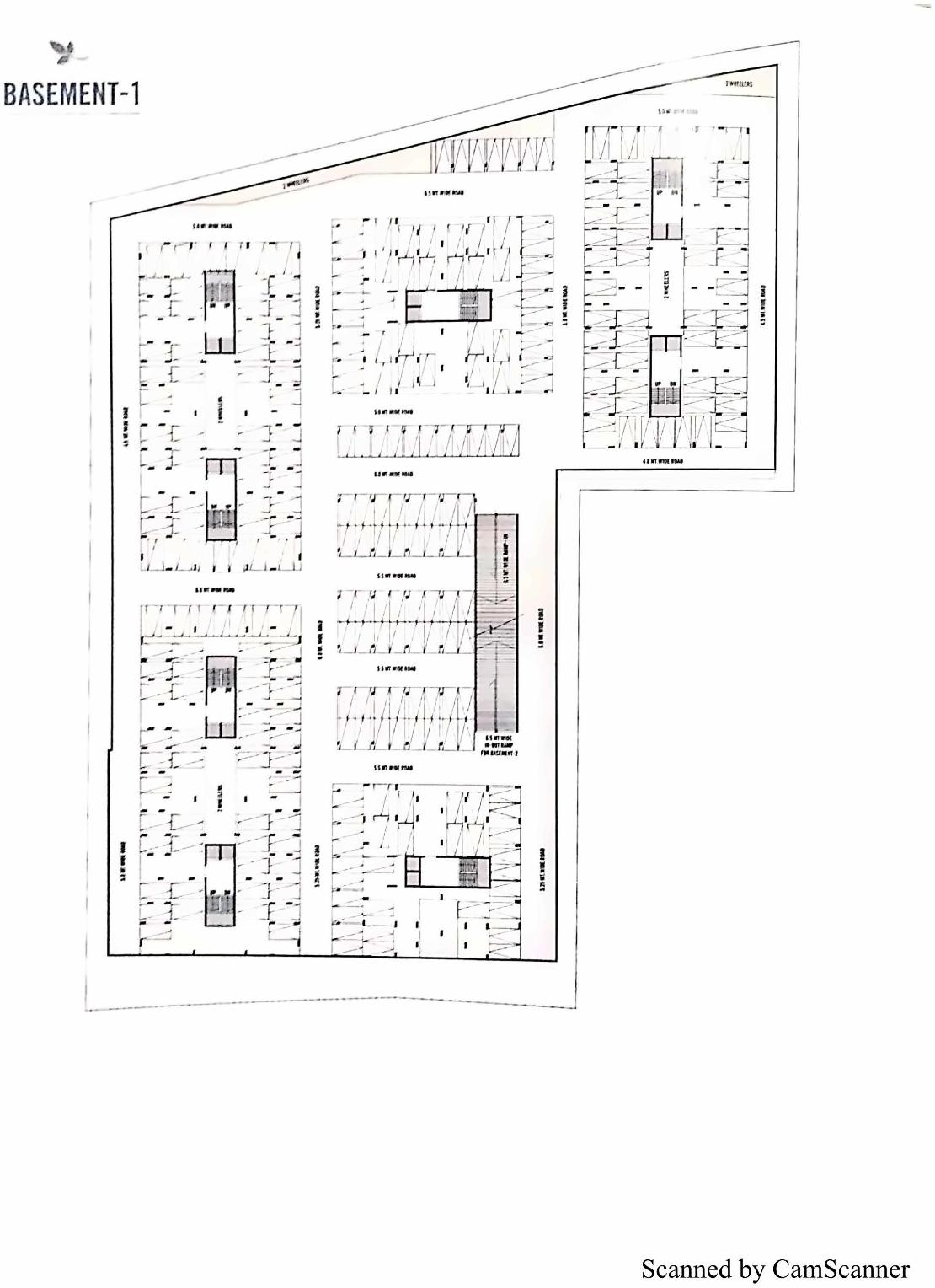 Layout of real estate project Shivalay Sharnam located at Kudasan, Gandhinagar, Gujarat
