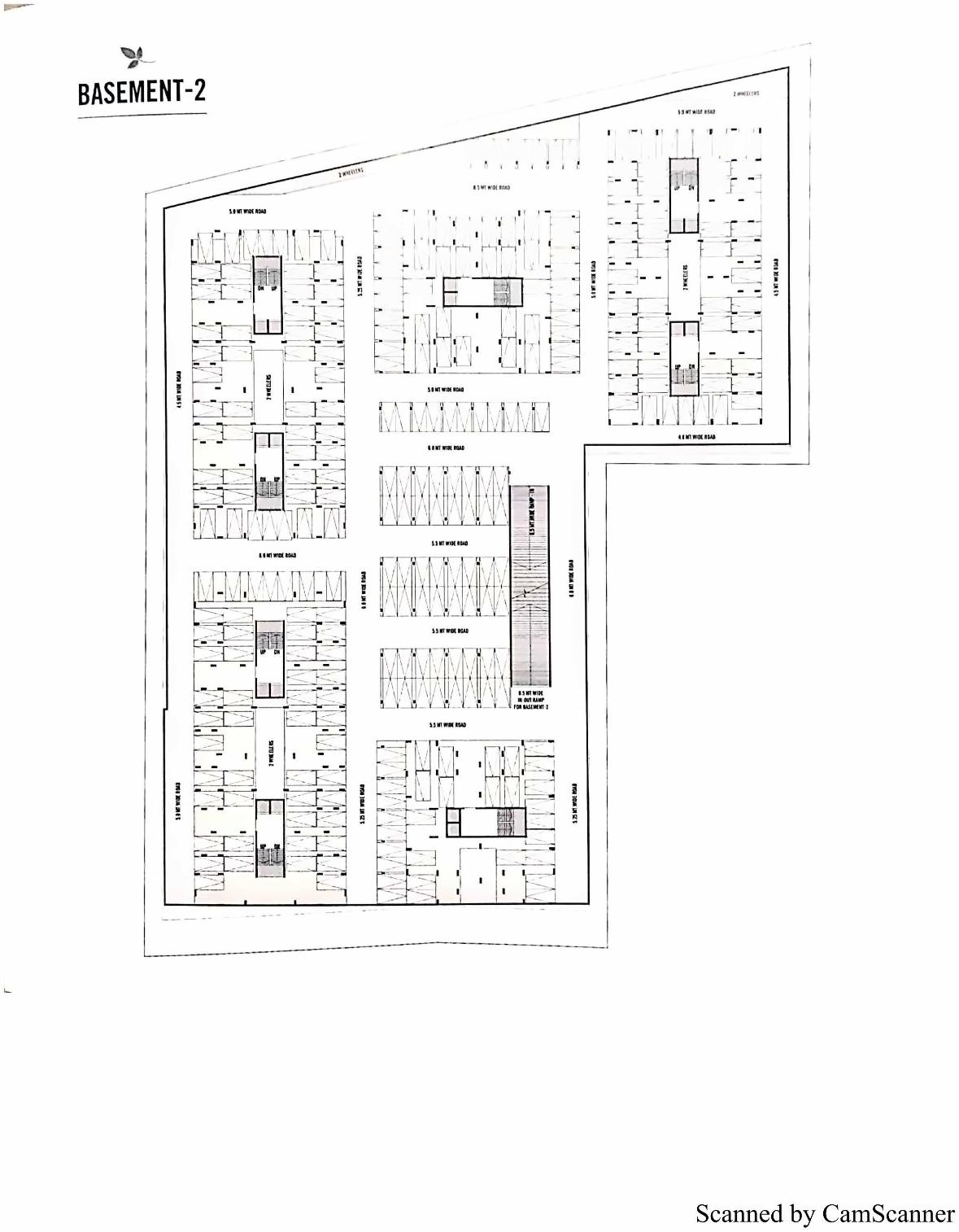 Layout of real estate project Shivalay Sharnam located at Kudasan, Gandhinagar, Gujarat