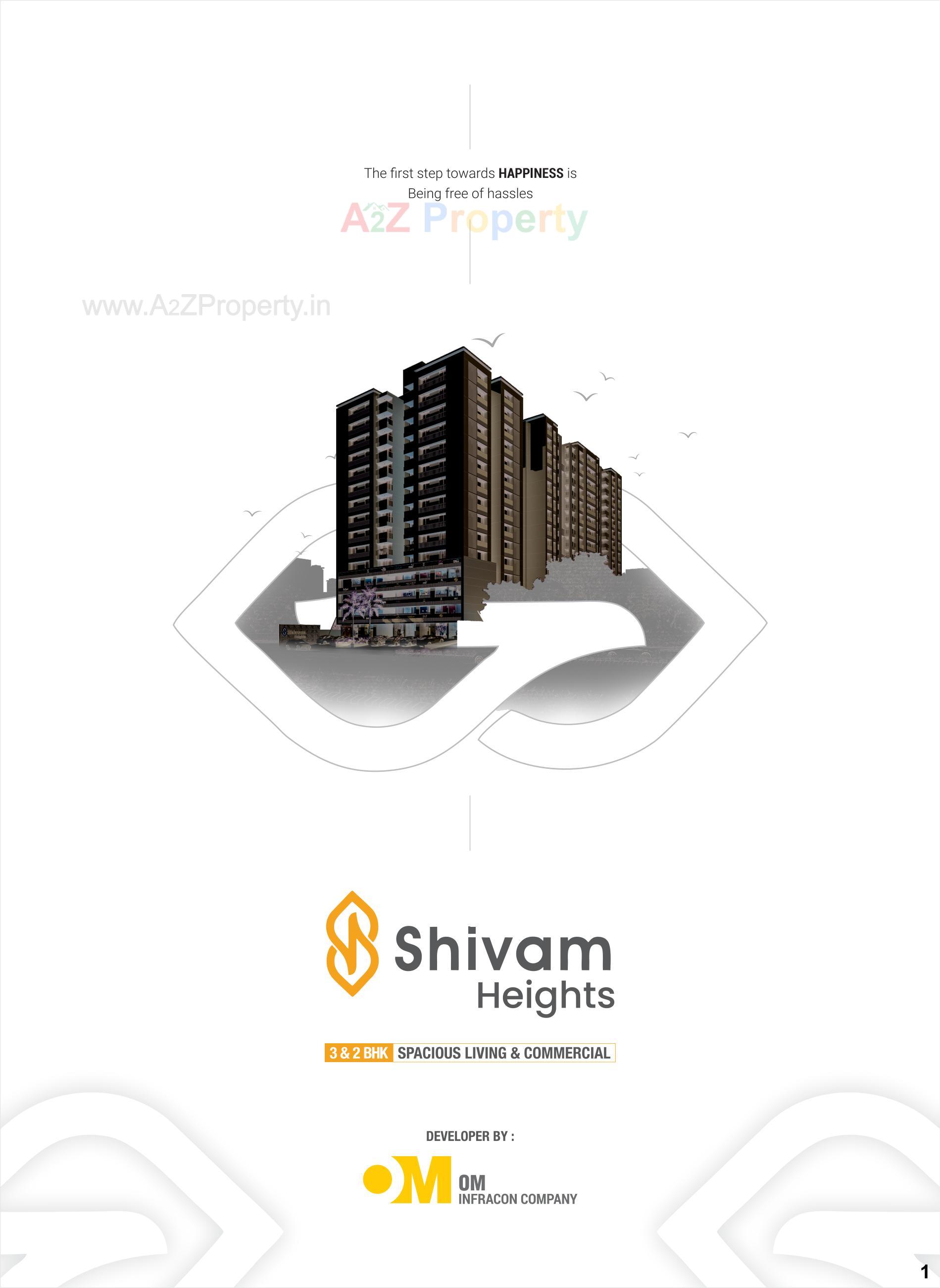  of real estate project Shivam Heights located at Vavol, Gandhinagar, Gujarat