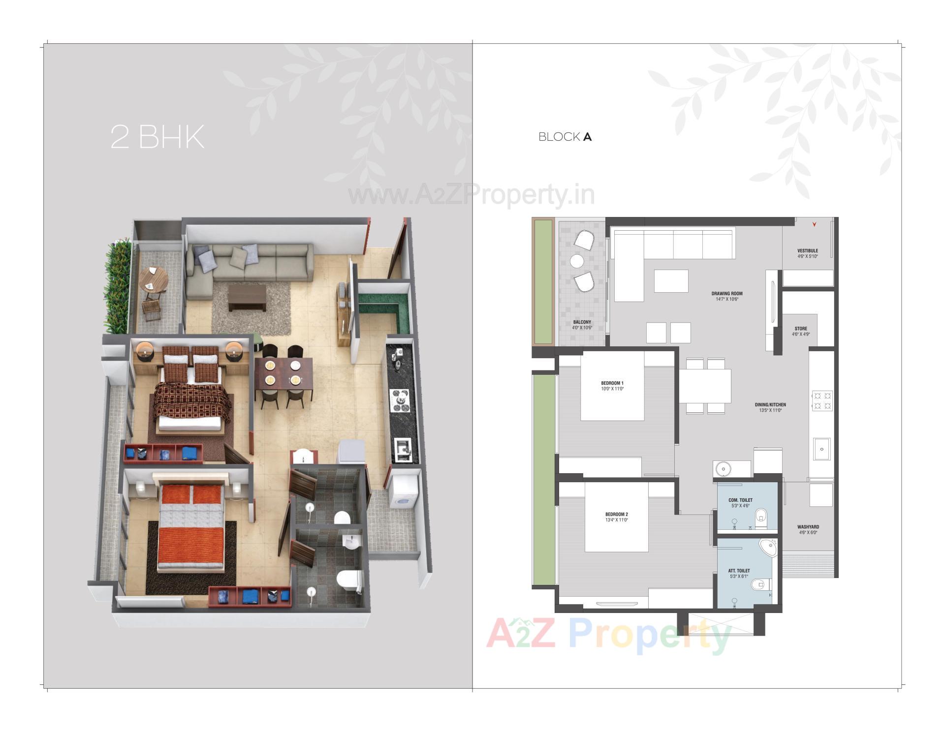 Layout of real estate project Shivam Residency located at Vavol, Gandhinagar, Gujarat