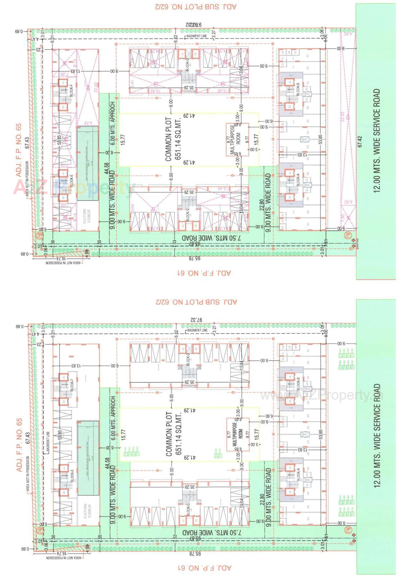 Layout of real estate project Shivanjali Shashwat located at Kudasan, Gandhinagar, Gujarat