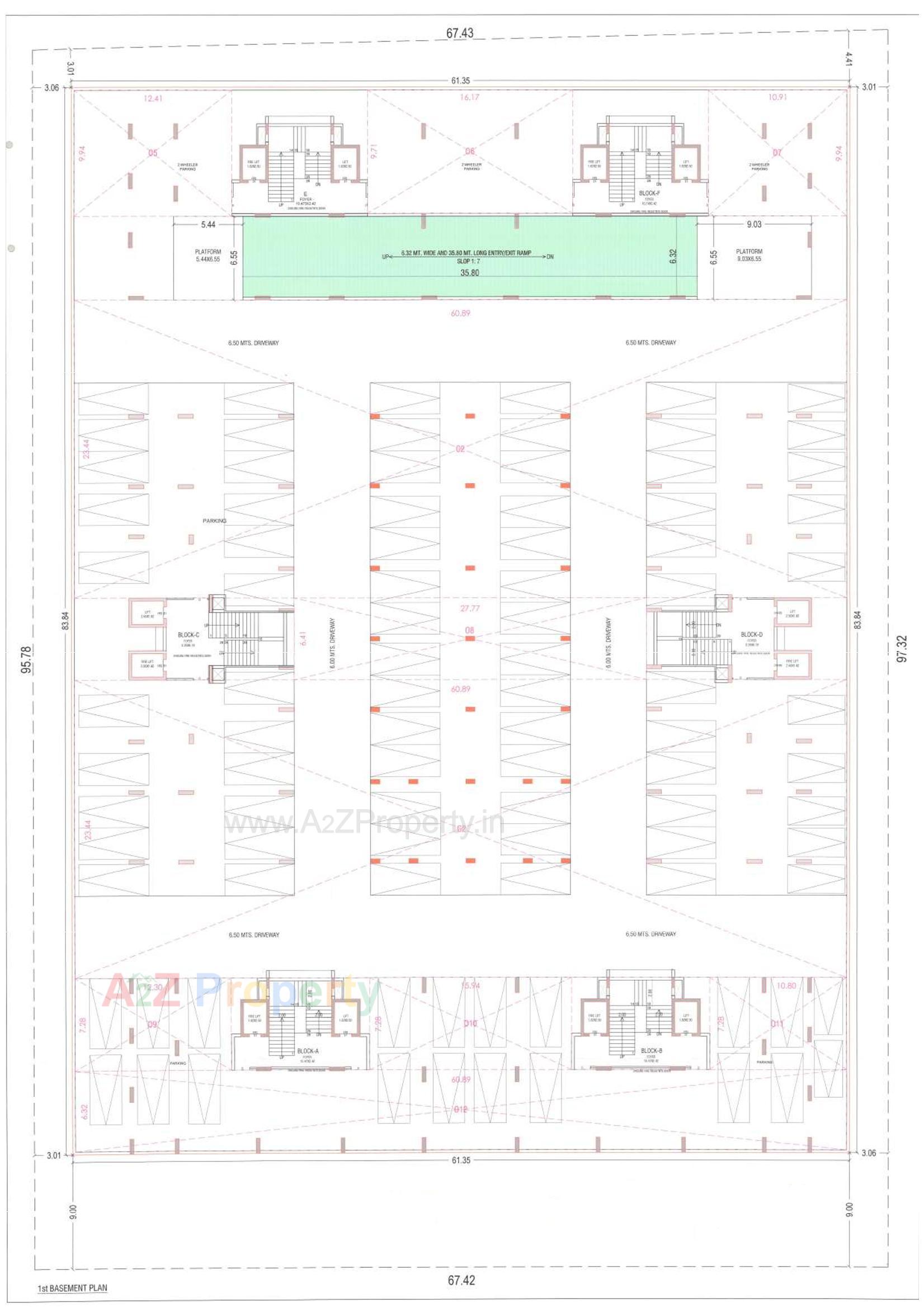 Layout of real estate project Shivanjali Shashwat located at Kudasan, Gandhinagar, Gujarat