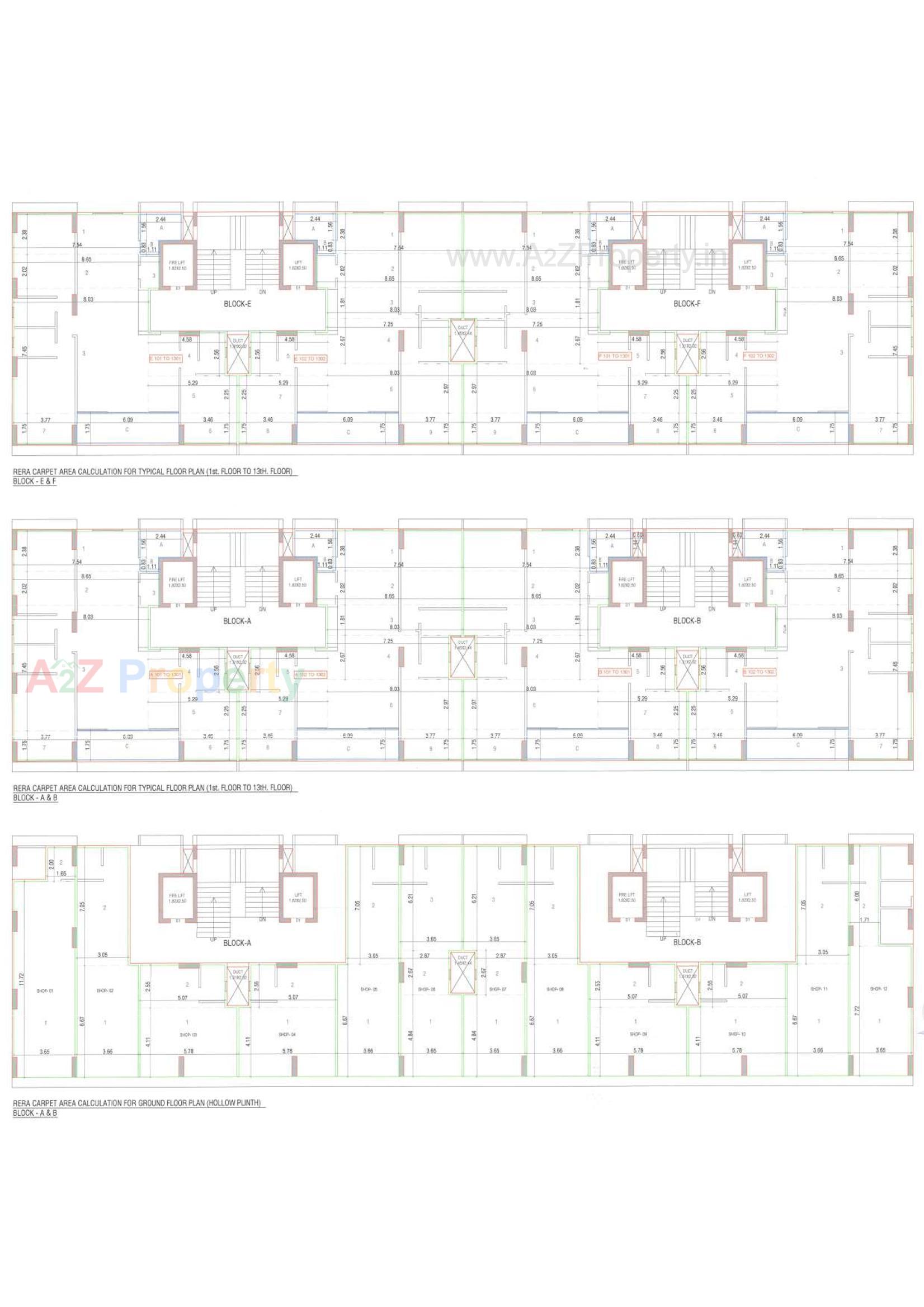 Layout of real estate project Shivanjali Shashwat located at Kudasan, Gandhinagar, Gujarat