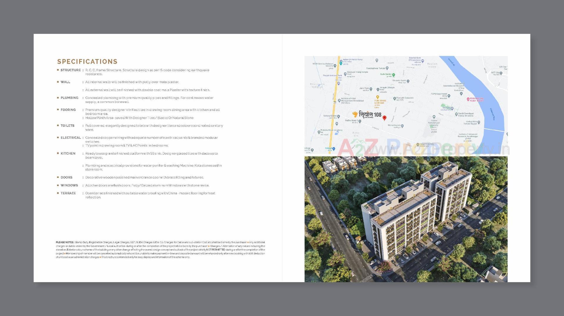  of real estate project Shivansh 10 located at Koba, Gandhinagar, Gujarat