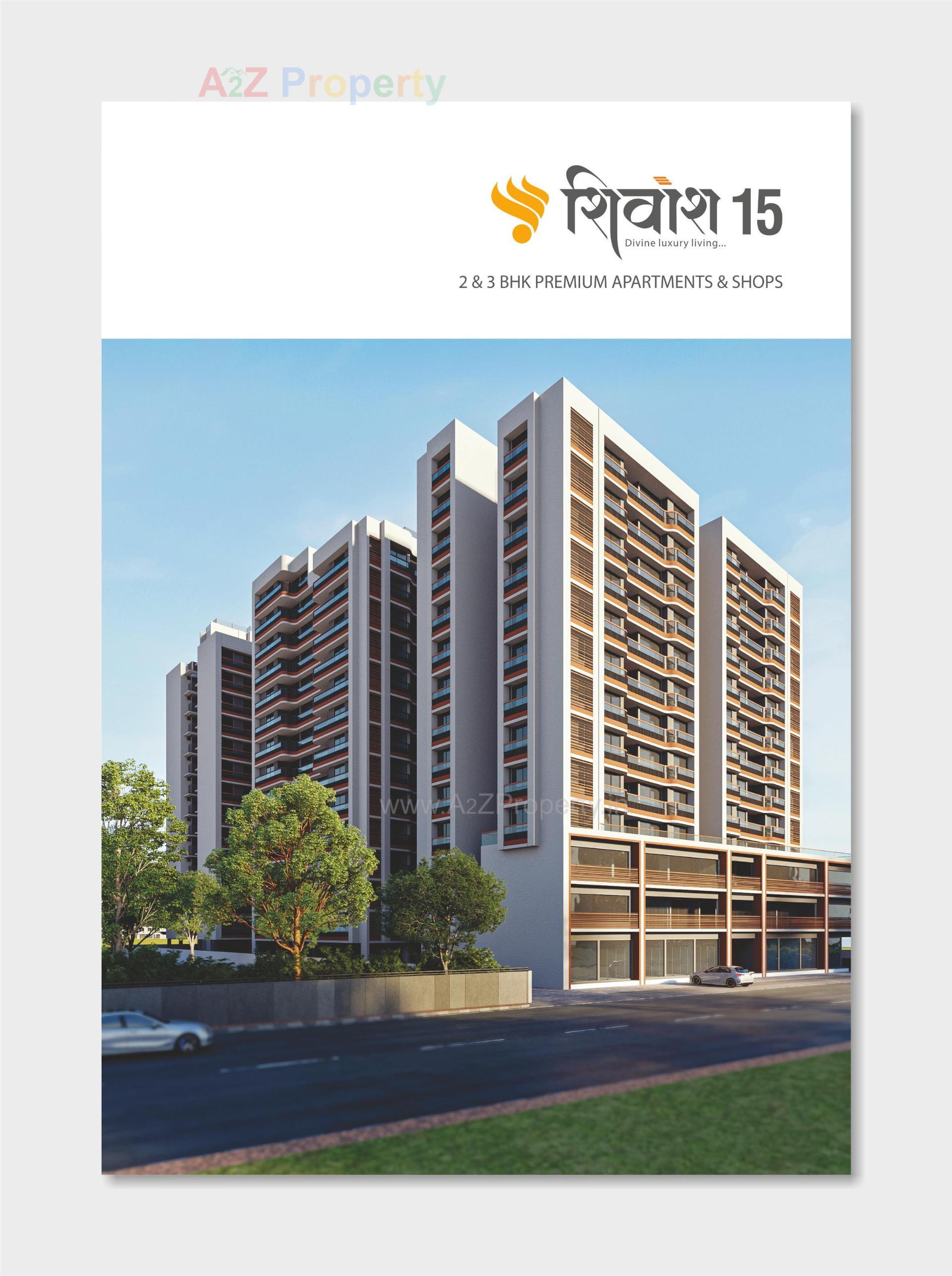 3D Elevation of real estate project Shivansh located at Vasana-hadmatiya, Gandhinagar, Gujarat