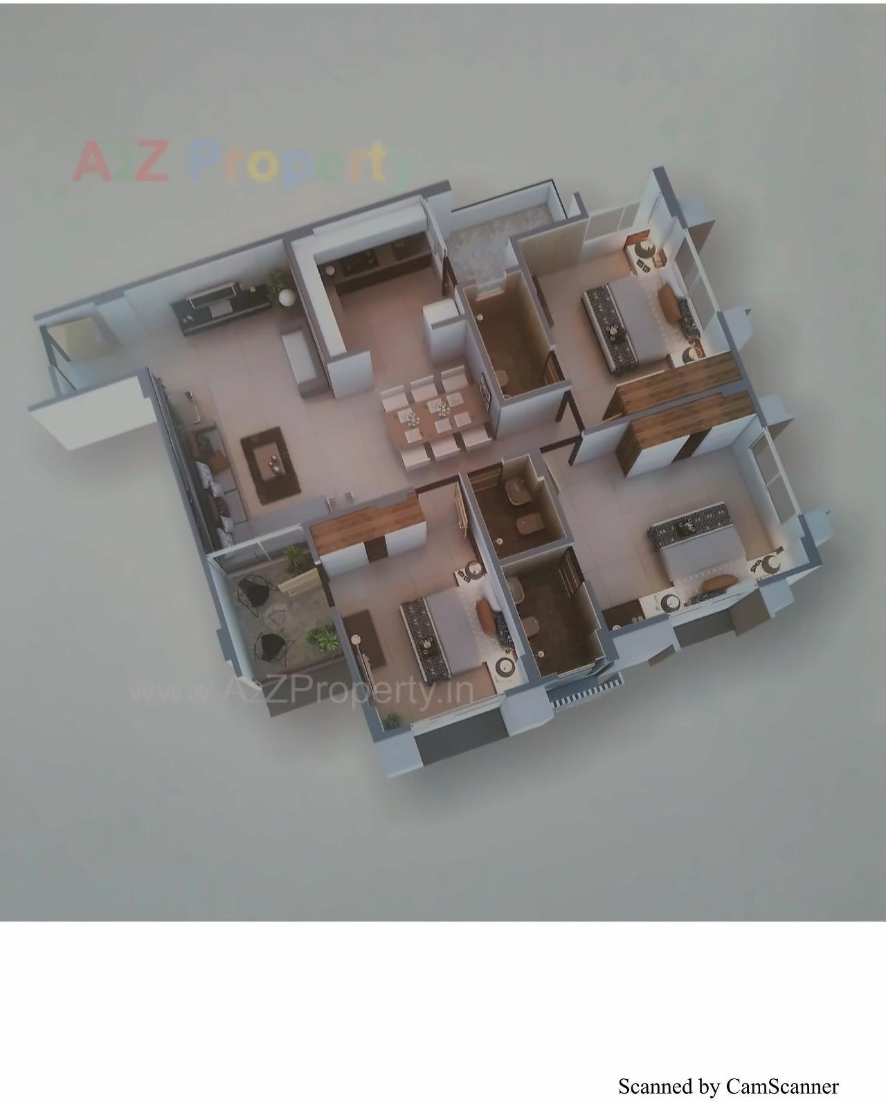 Layout of real estate project Shivganga Heights located at Dehgam, Gandhinagar, Gujarat