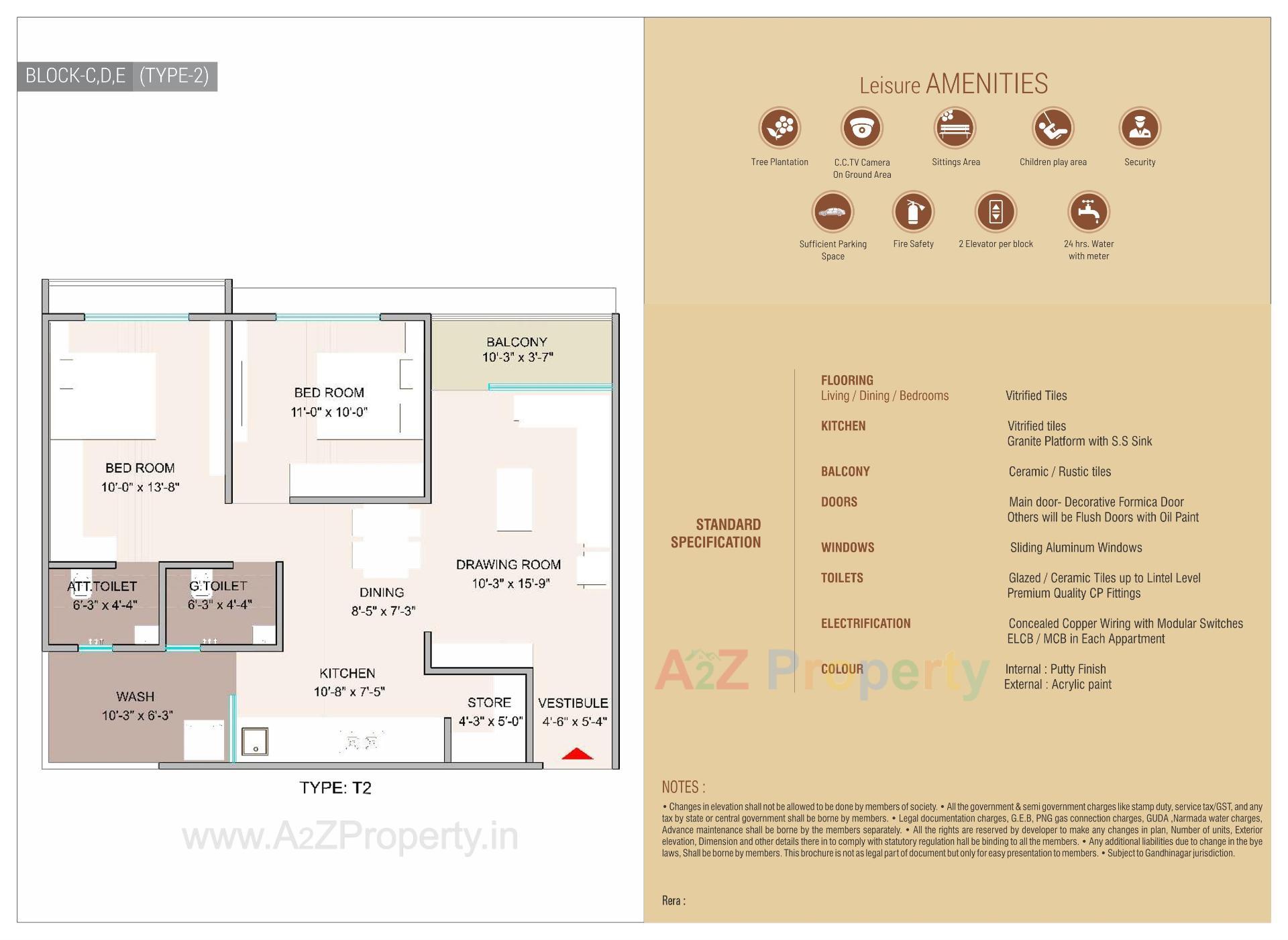 Layout of real estate project Shree Ambica Residency located at Vavol, Gandhinagar, Gujarat