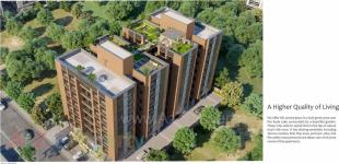 Elevation of real estate project Shree Anusthan located at Khoraj, Gandhinagar, Gujarat