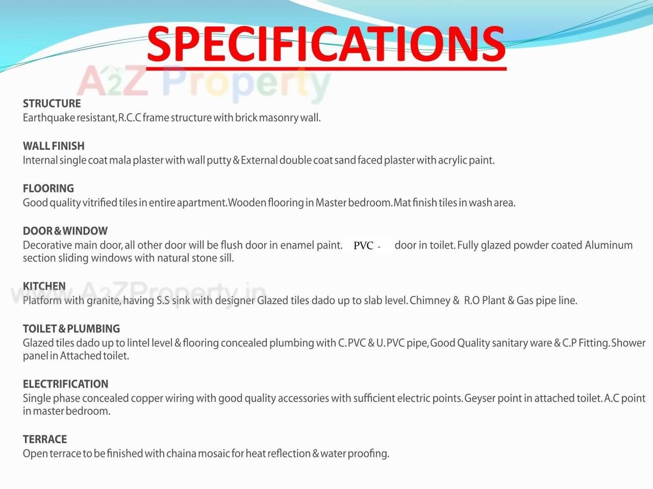  of real estate project Shree Govindam Residency located at Raysan, Gandhinagar, Gujarat