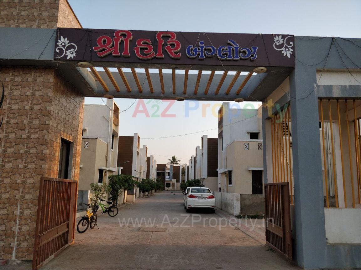 3D Elevation of real estate project Shree Hari Bunglows located at Dehgam, Gandhinagar, Gujarat