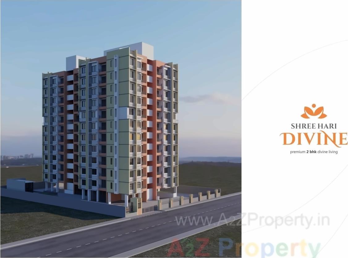 3D Elevation of real estate project Shree Hari Divine located at Gandhinagar, Gandhinagar, Gujarat