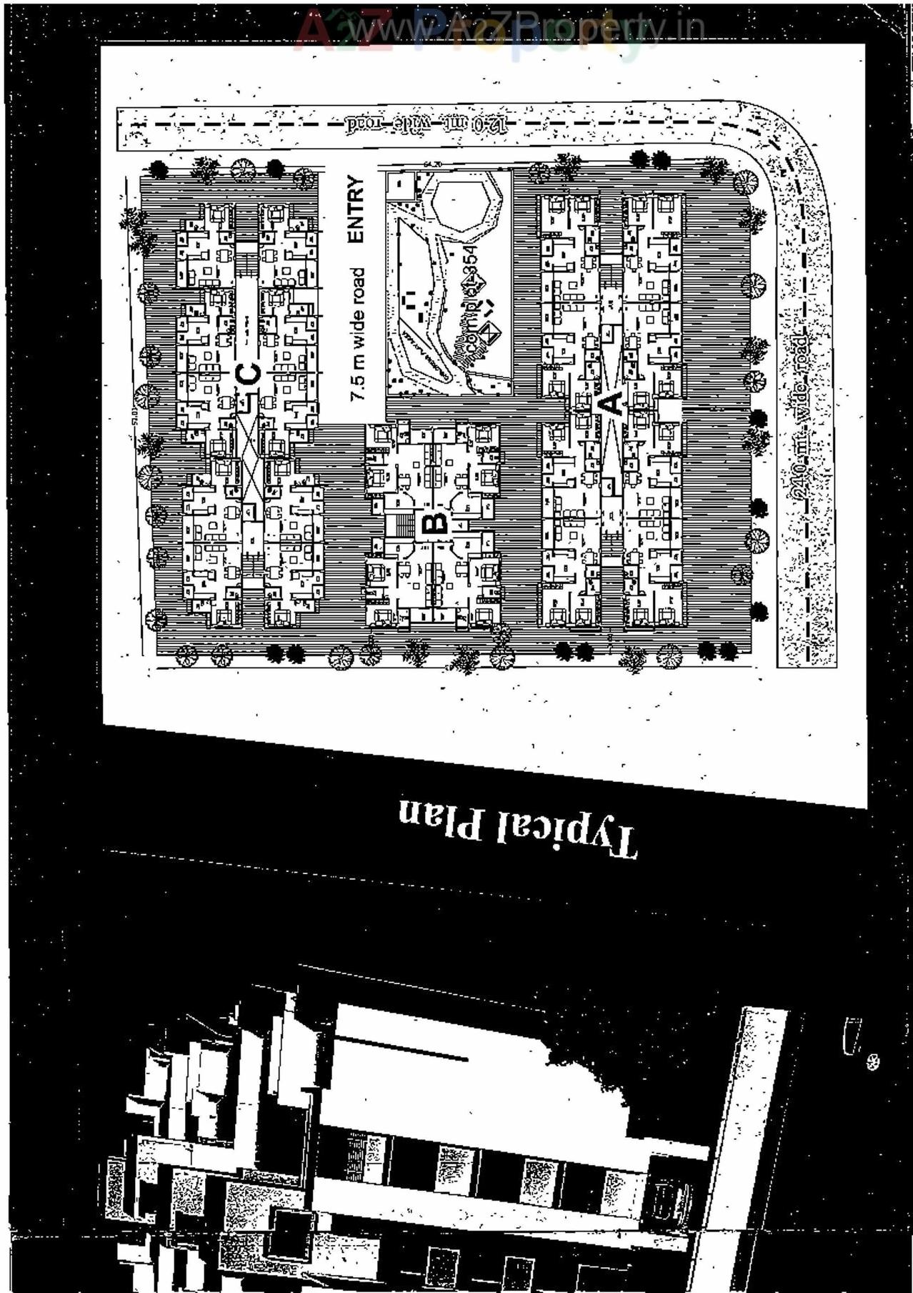  of real estate project Shree Harikrushna Residency located at Kolavada, Gandhinagar, Gujarat