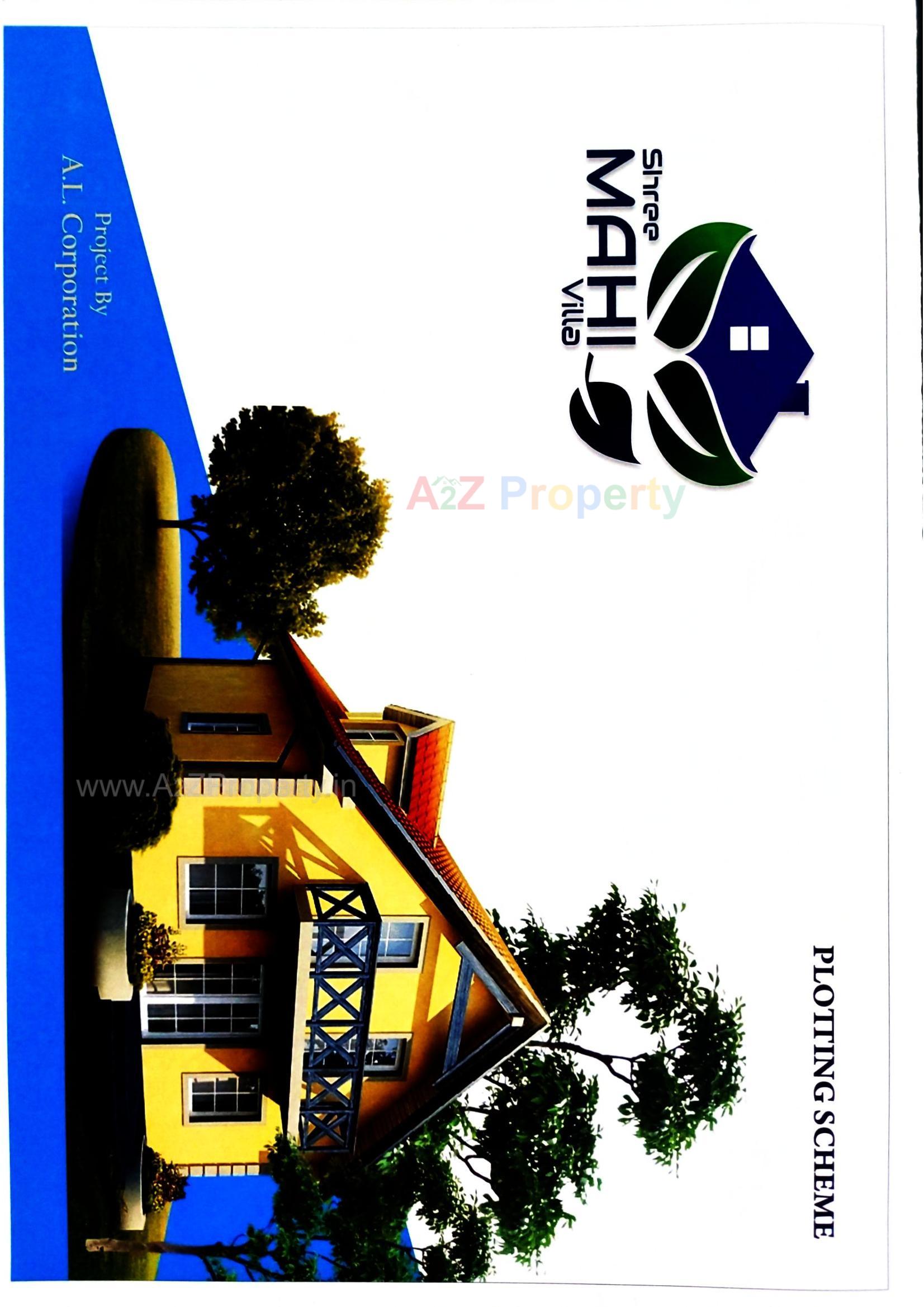 3D Elevation of real estate project Shree Mahi Villa located at Kudasan, Gandhinagar, Gujarat